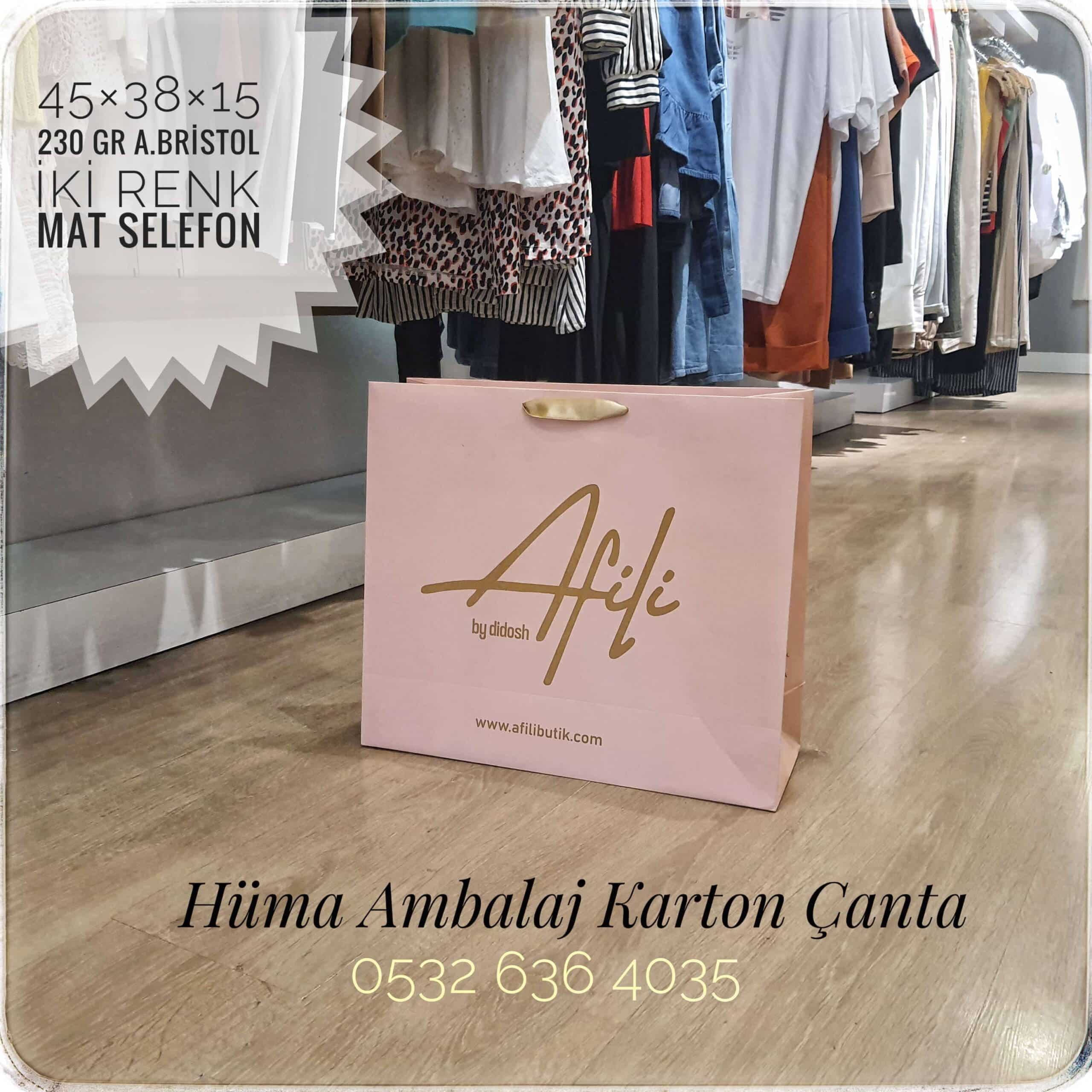 AFİLİ BUTİK | ANTALYA KARTON ÇANTA MODELİ