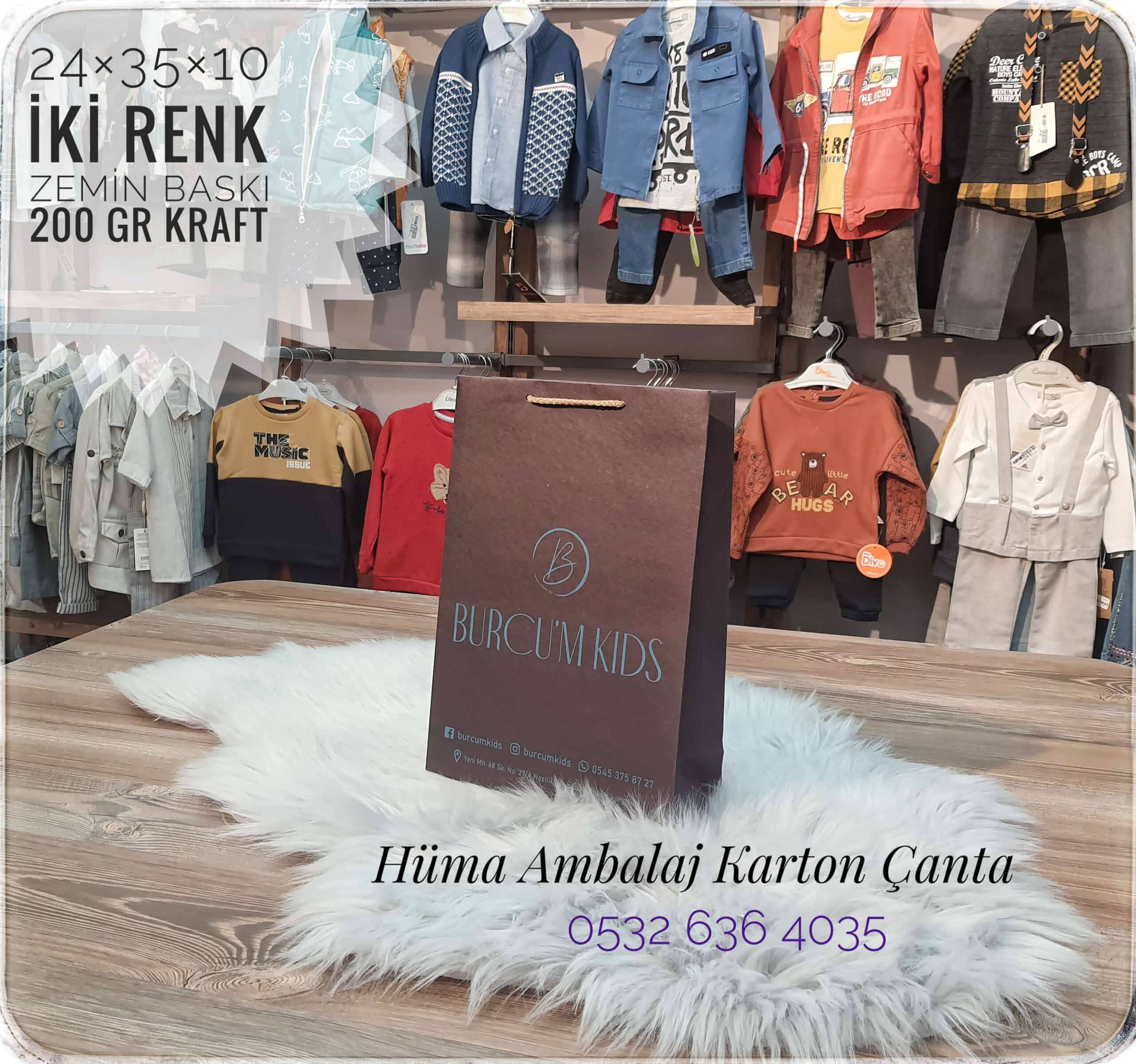 BURCUM KIDS | AYDIN KRAFT KARTON ÇANTA MODELİ