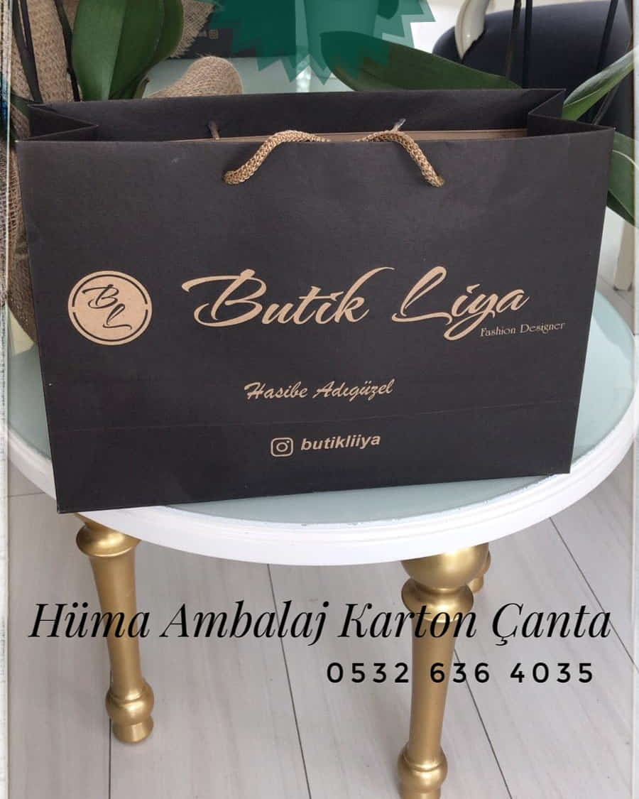 BUTİK-LİYA | BURSA KRAFT KARTON ÇANTA MODELİ