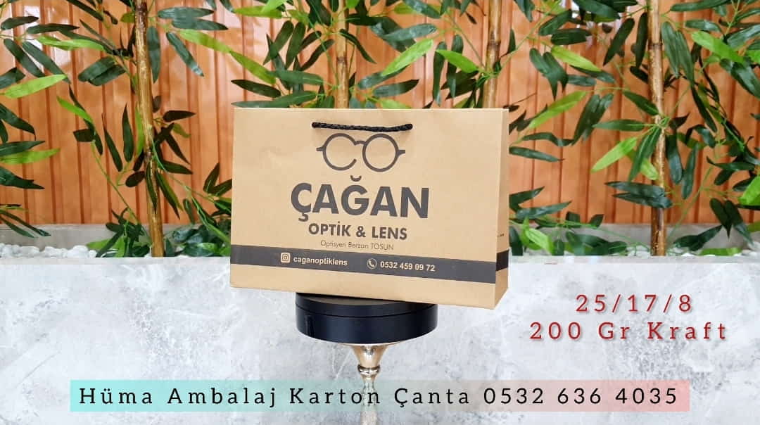 ÇAĞAN OPTİK | AYDIN KRAFT KARTON ÇANTA MODELİ