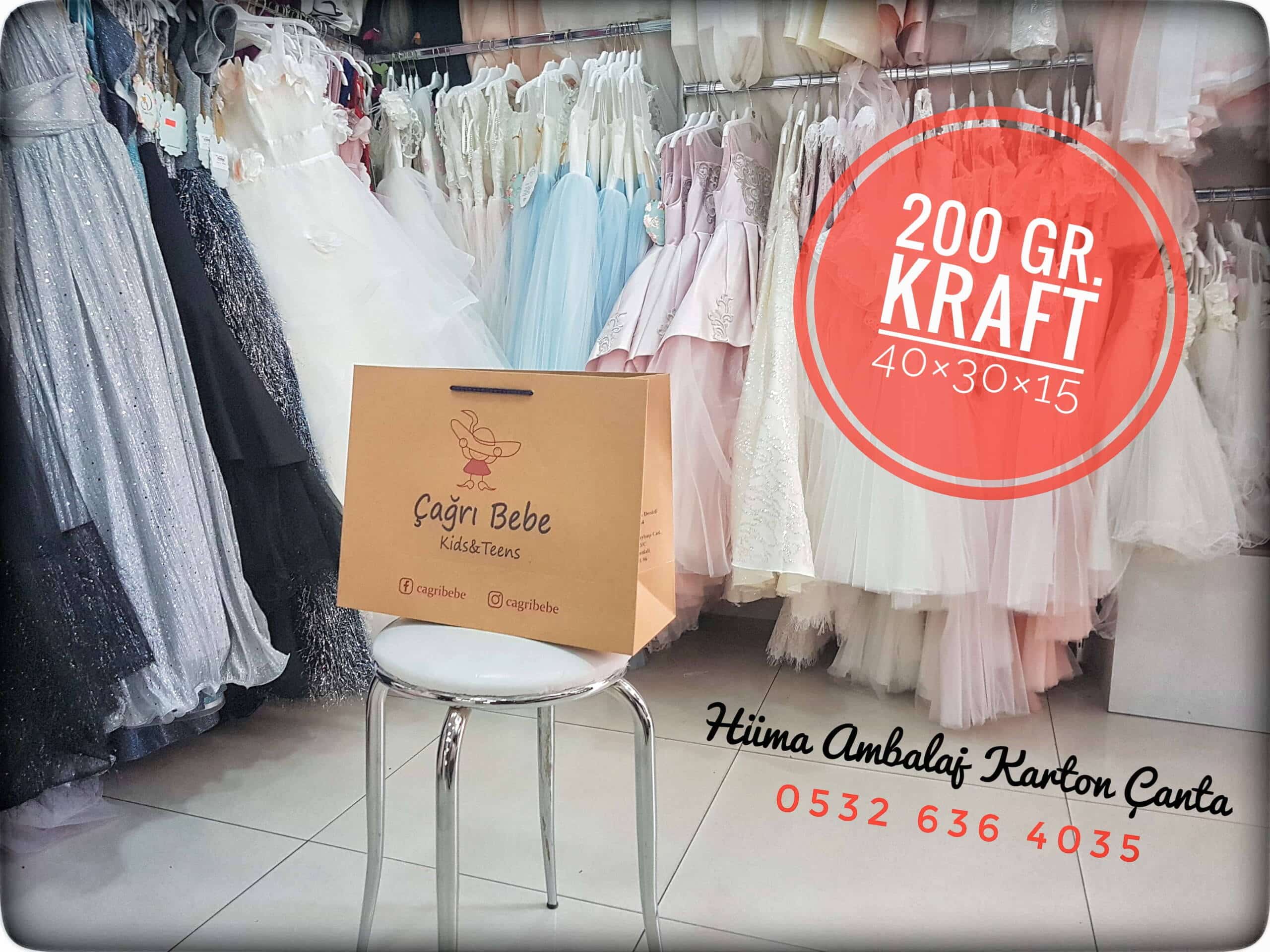 ÇAĞRI BEBE | DENİZLİ KRAFT KARTON ÇANTA MODELİ