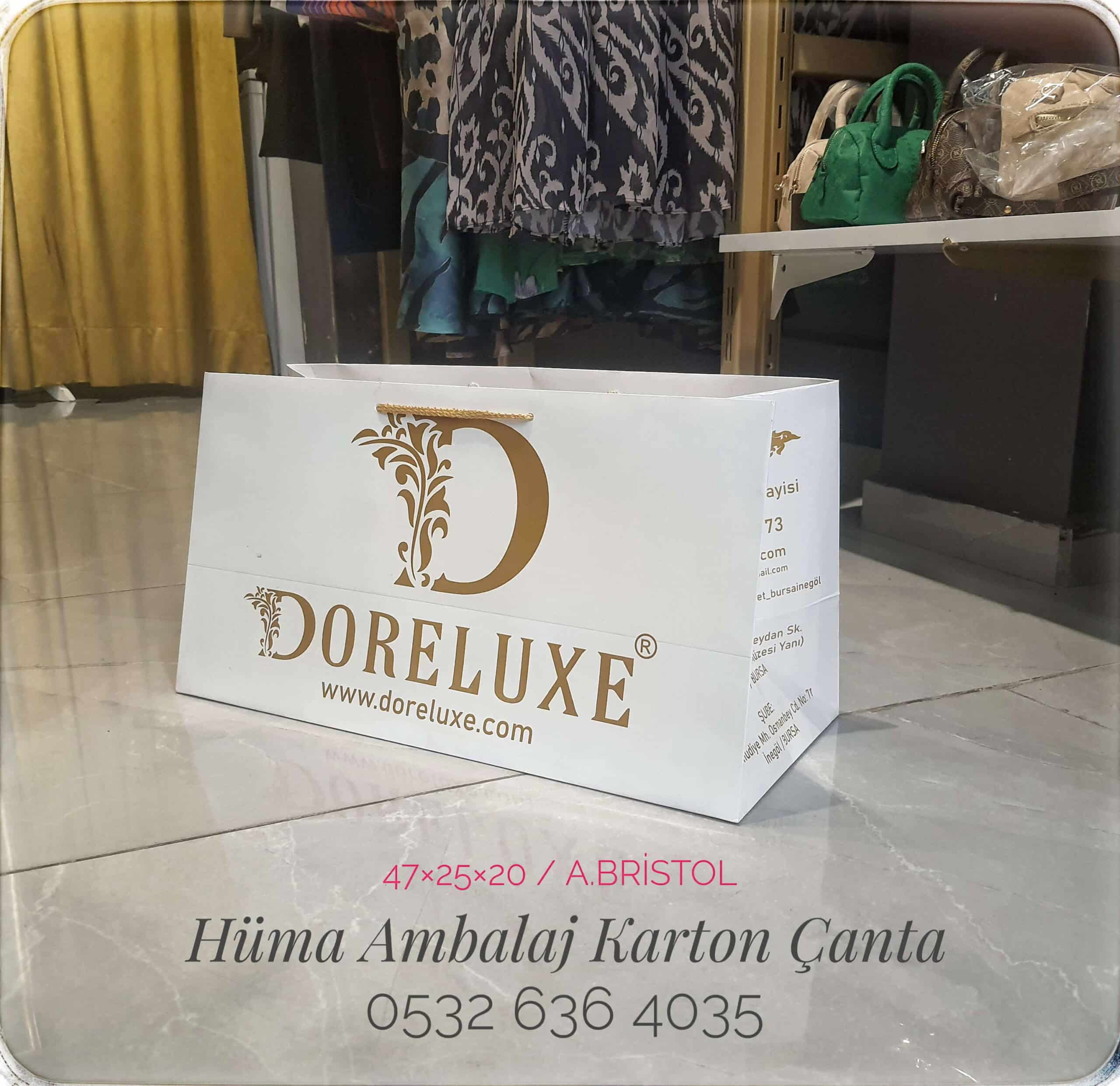 DORELUXE | BURSA KRAFT KARTON ÇANTA MODELİ