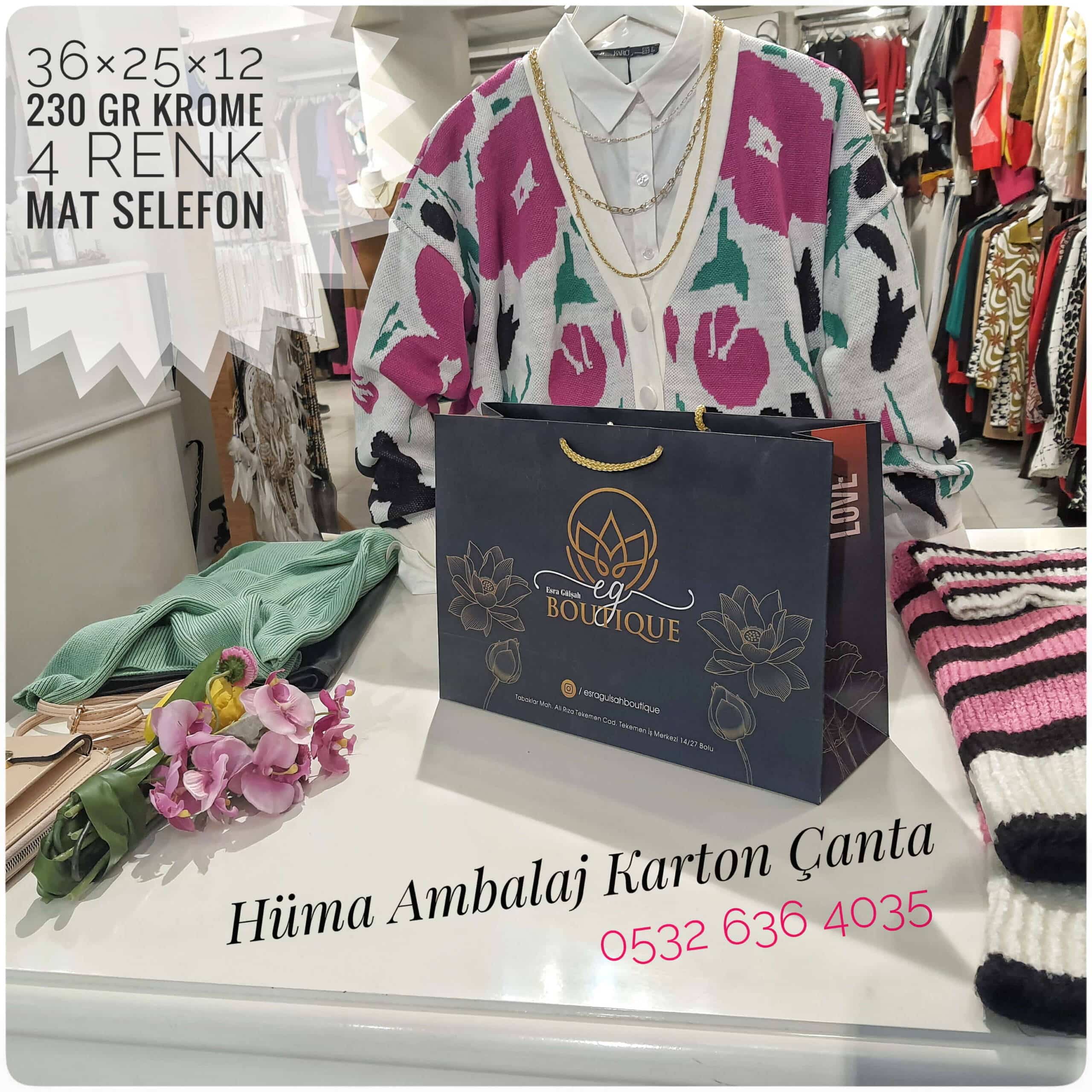 EG BOUTİQUE | BOLU KRAFT KARTON ÇANTA MODELİ