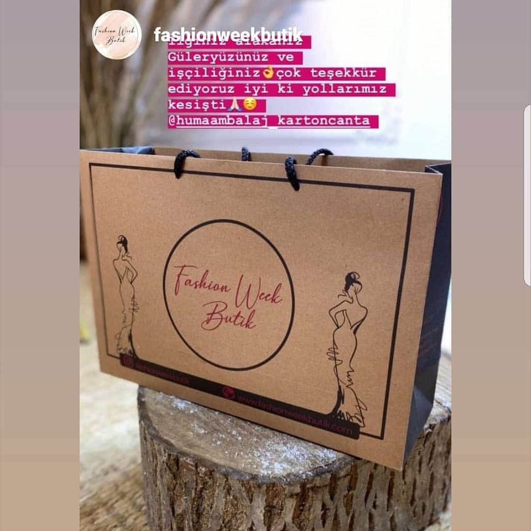 FASHİON WEEK BUTİK | BURSA KRAFT KARTON ÇANTA MODELİ