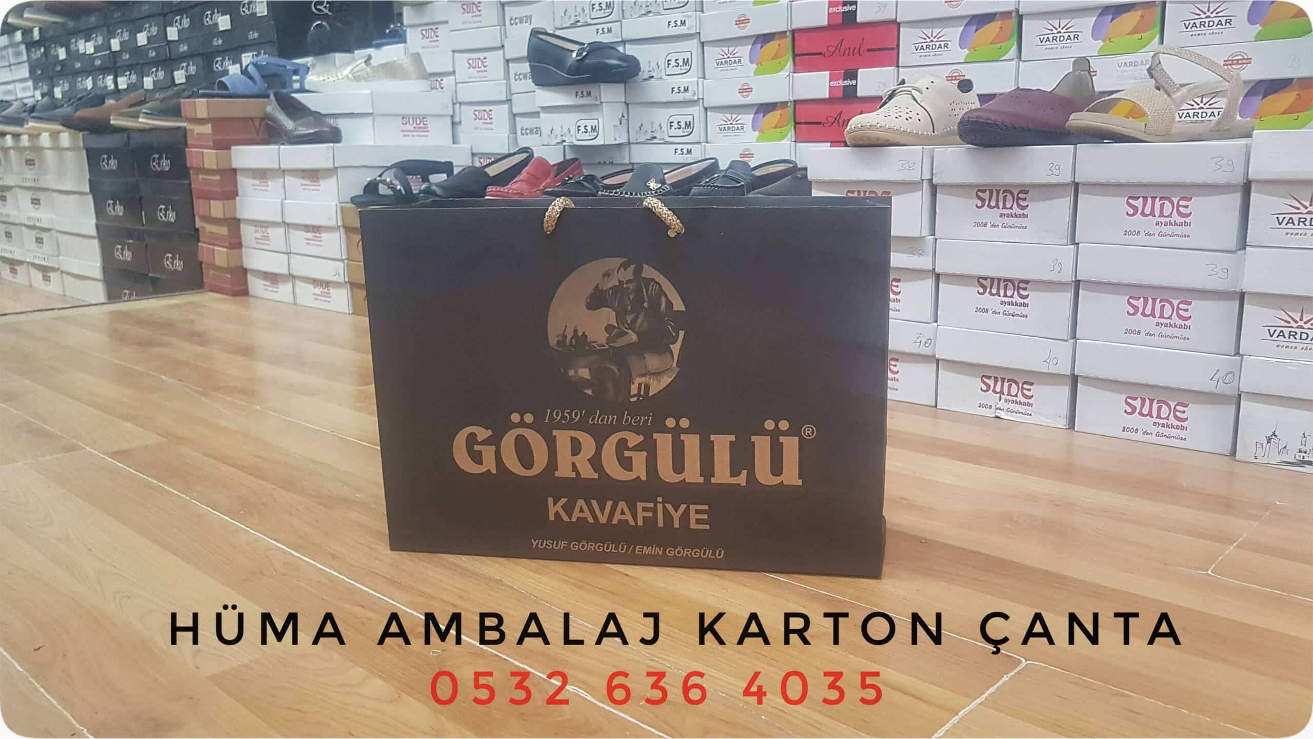 GÖRGÜLÜ KAVAFİYE | DENİZLİ KRAFT KARTON ÇANTA MODELİ