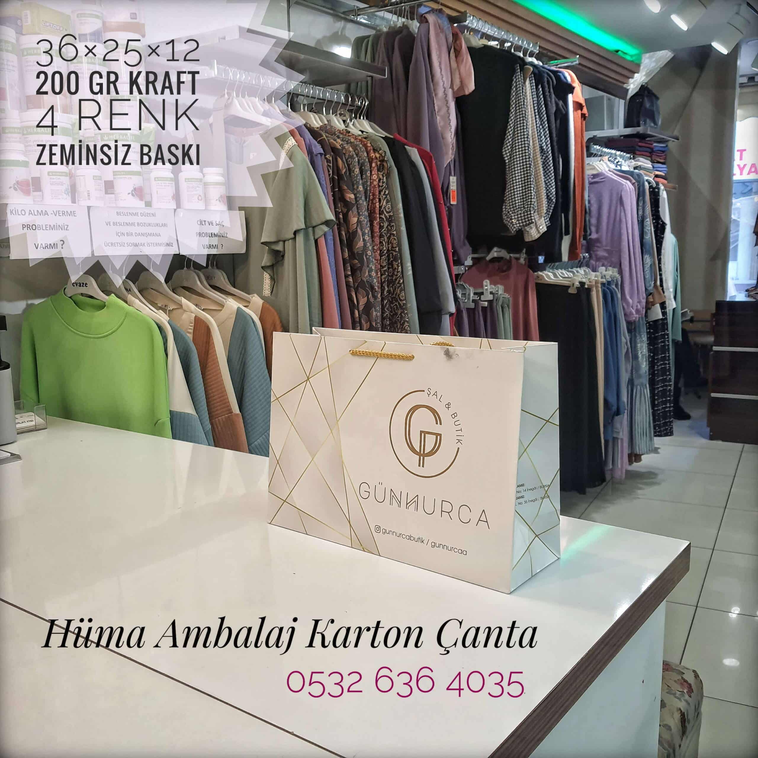 GÜNNURCA | BURSA KRAFT KARTON ÇANTA MODELİ