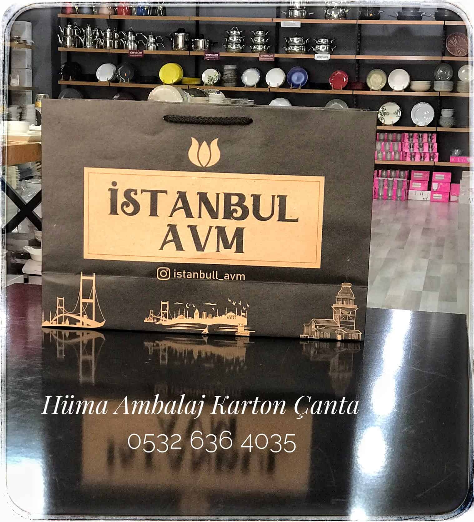İSTANBUL AVM | ADANA KRAFT KARTON ÇANTA MODELİ