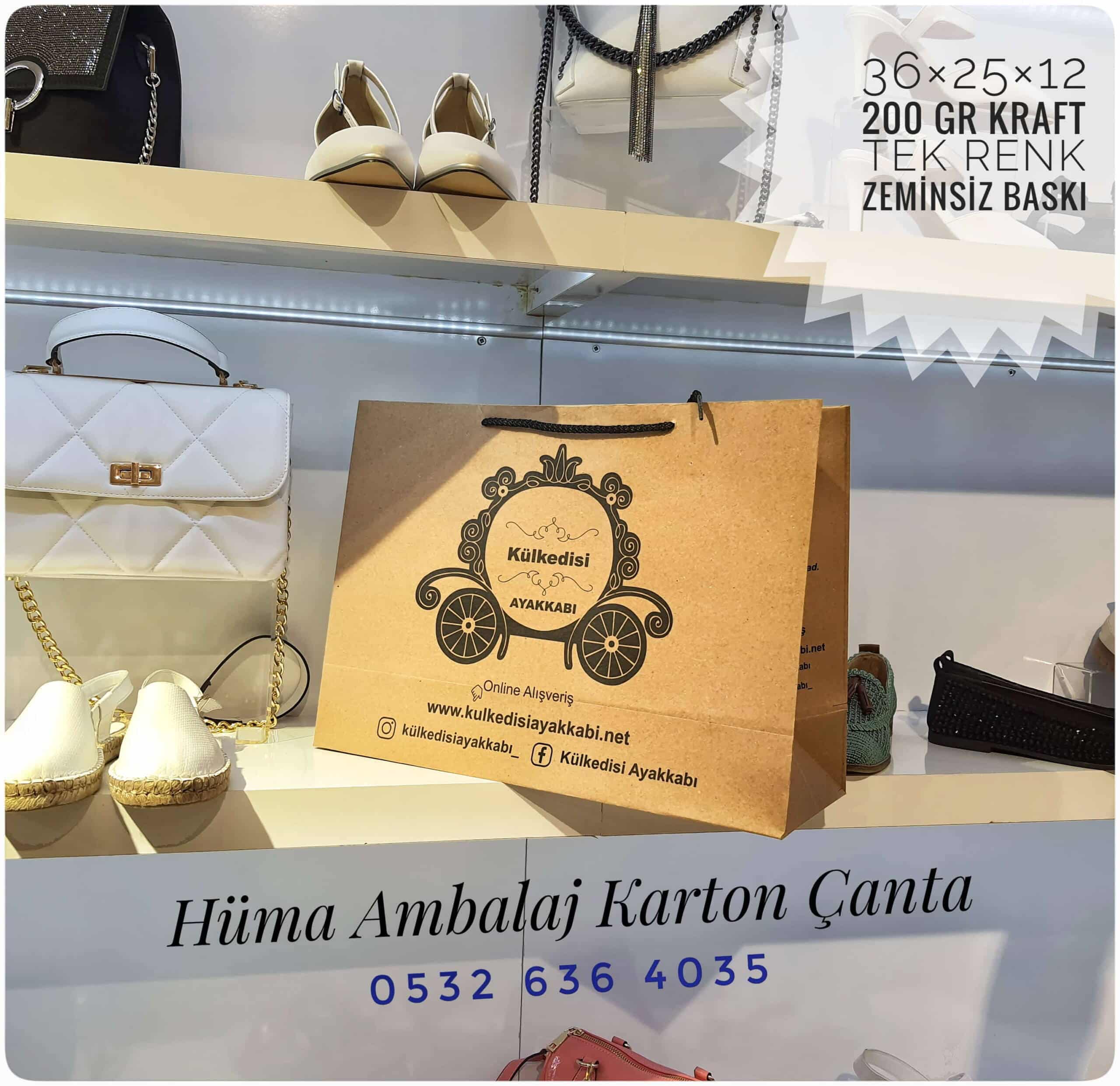 KÜLKEDİSİ AYAKKABI | AYDIN KRAFT KARTON ÇANTA MODELİ