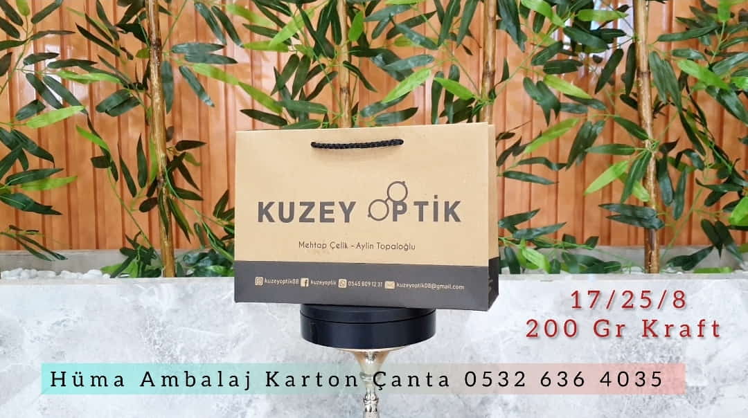 KUZEY OPTİK | AYDIN KRAFT KARTON ÇANTA MODELİ