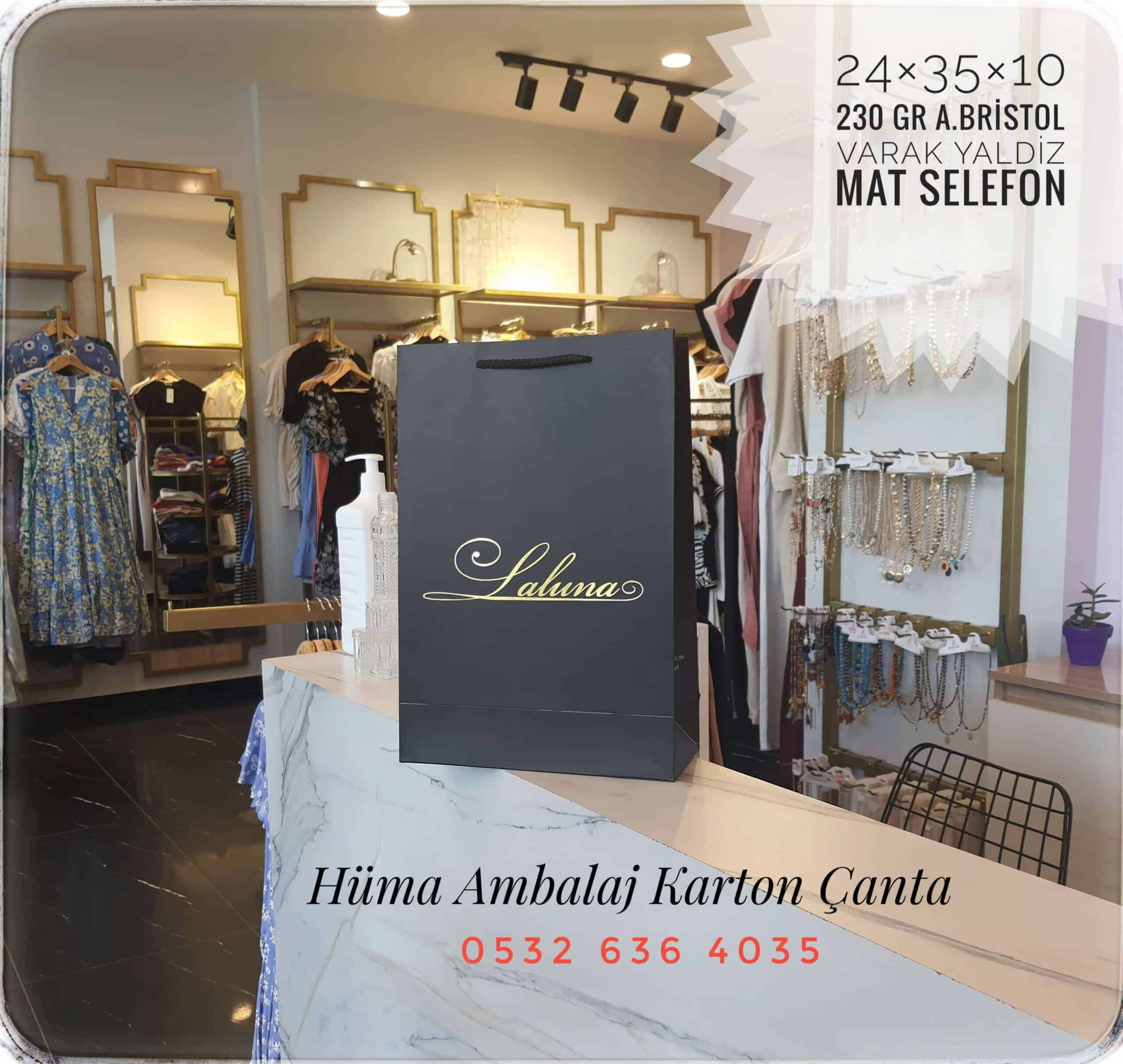 LALUMA | ALMANYA KRAFT KARTON ÇANTA MODELİ