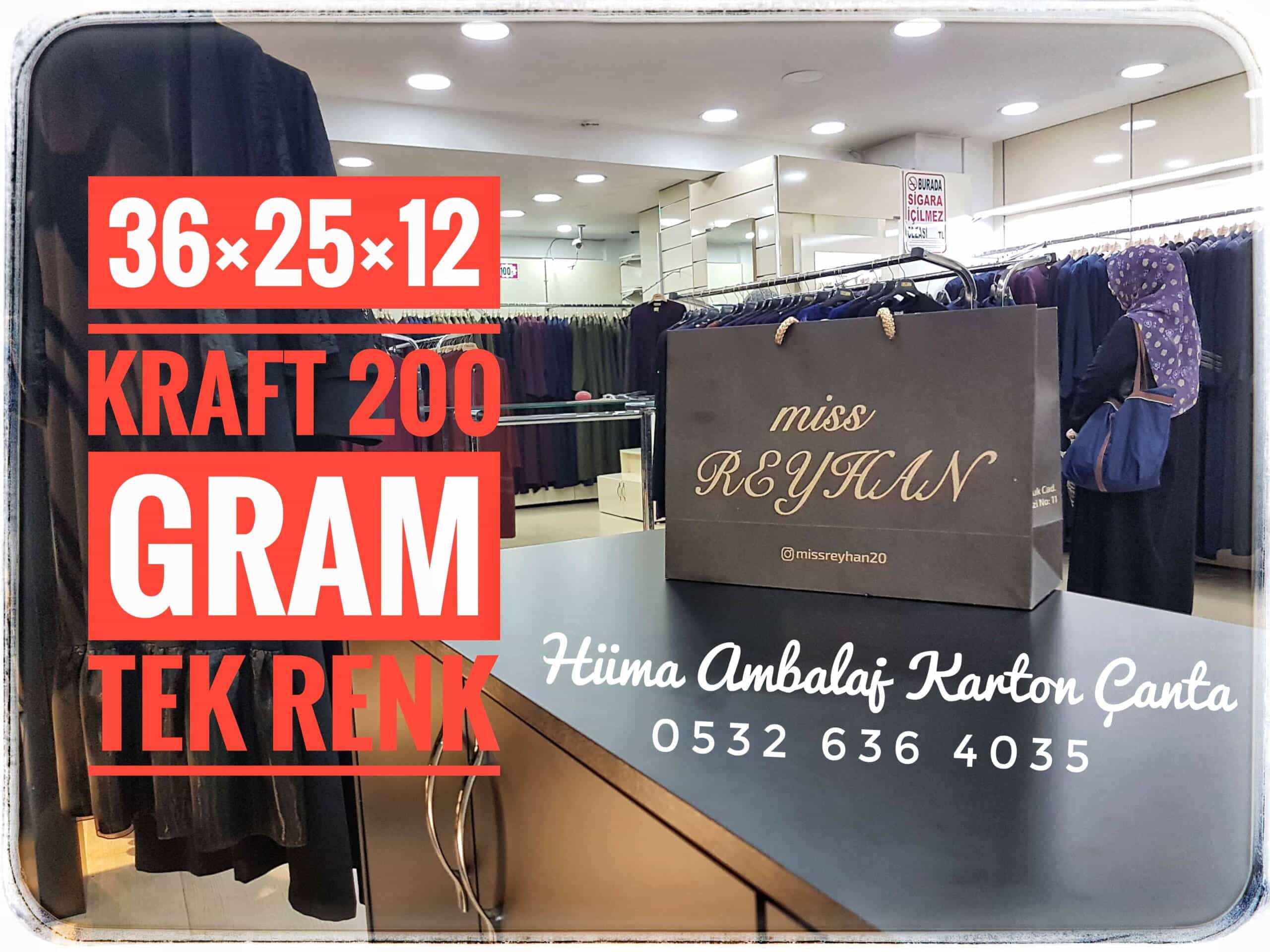 MİSS REYHAN | DENİZLİ KRAFT KARTON ÇANTA MODELİ