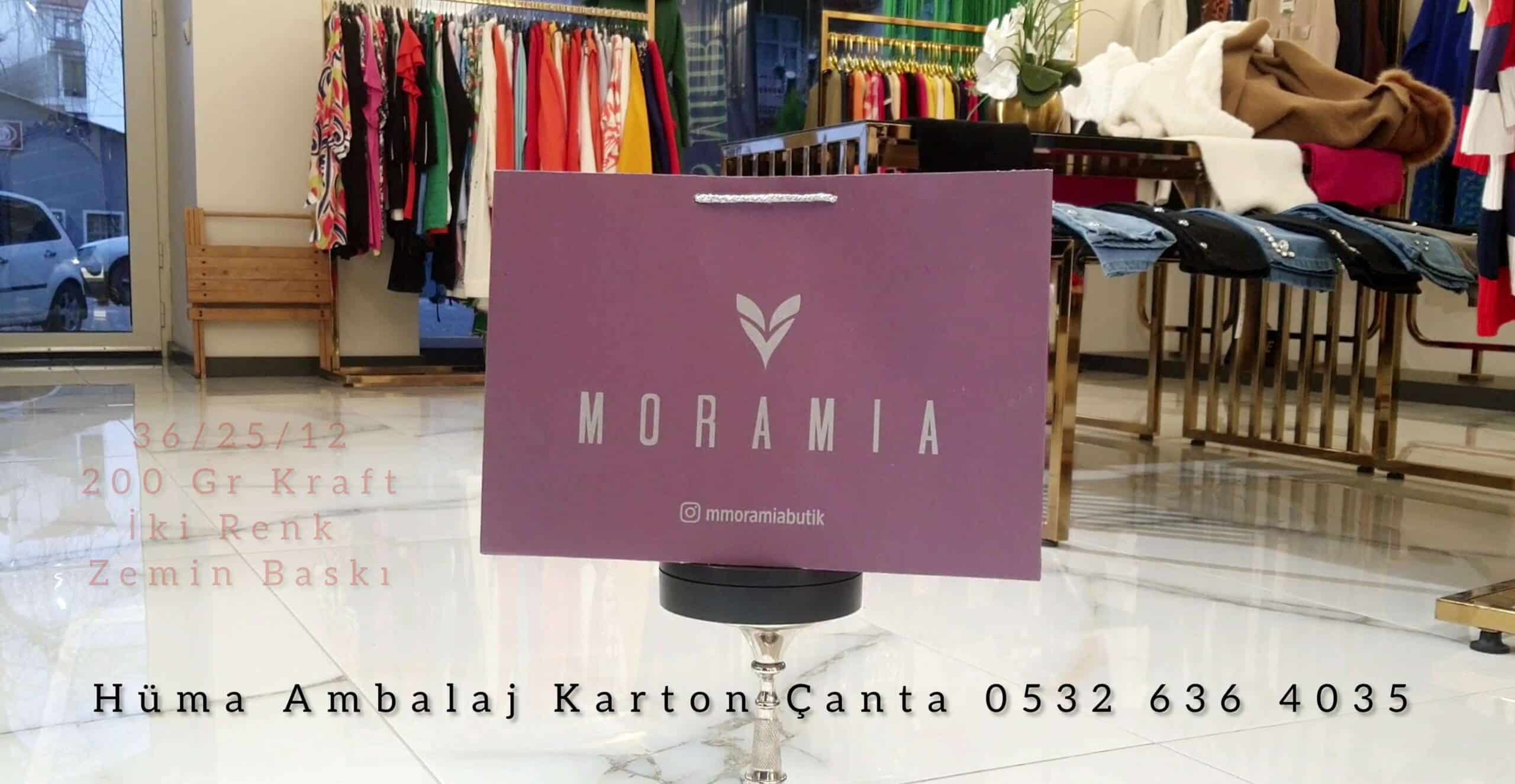 MORAMİA | DENİZLİ KRAFT KARTON ÇANTA MODELİ