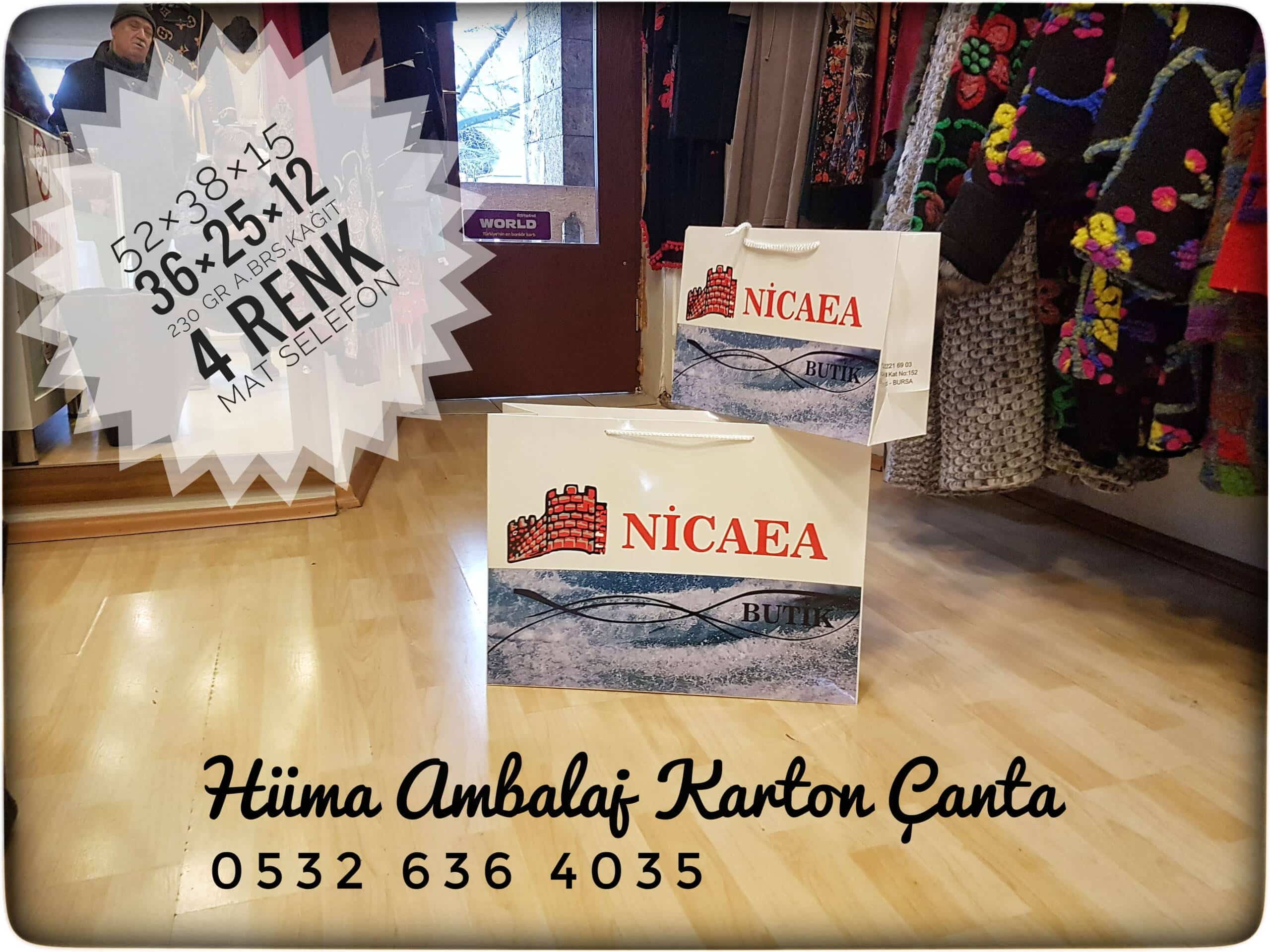 NİCAEA | BURSA KRAFT KARTON ÇANTA MODELİ