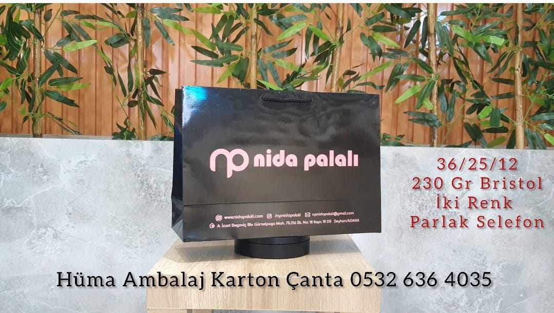 NİDA PALALI | ADANA KRAFT KARTON ÇANTA MODELİ