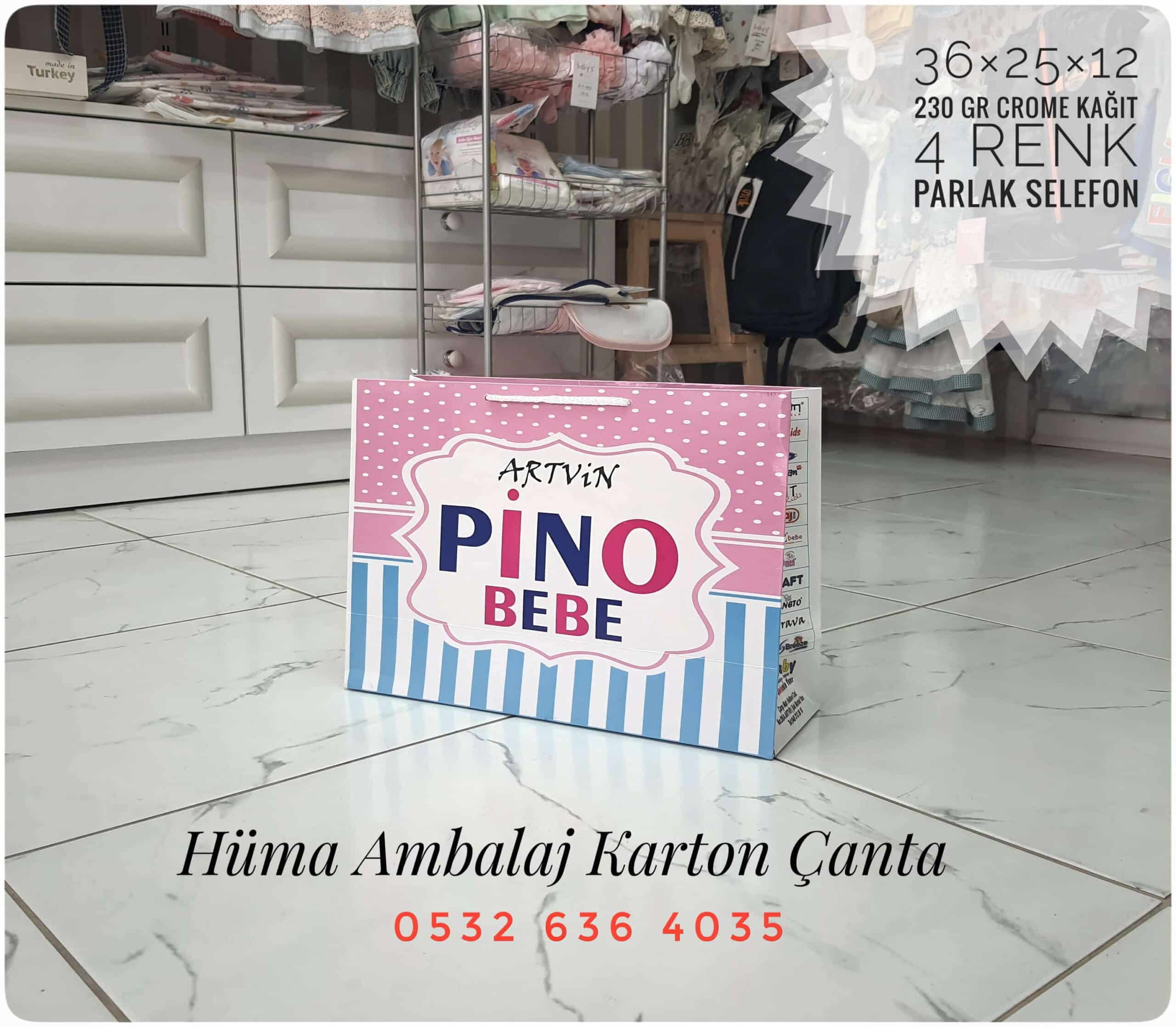 PİNO BEBE | ARTVİN KARTON ÇANTA MODELİ