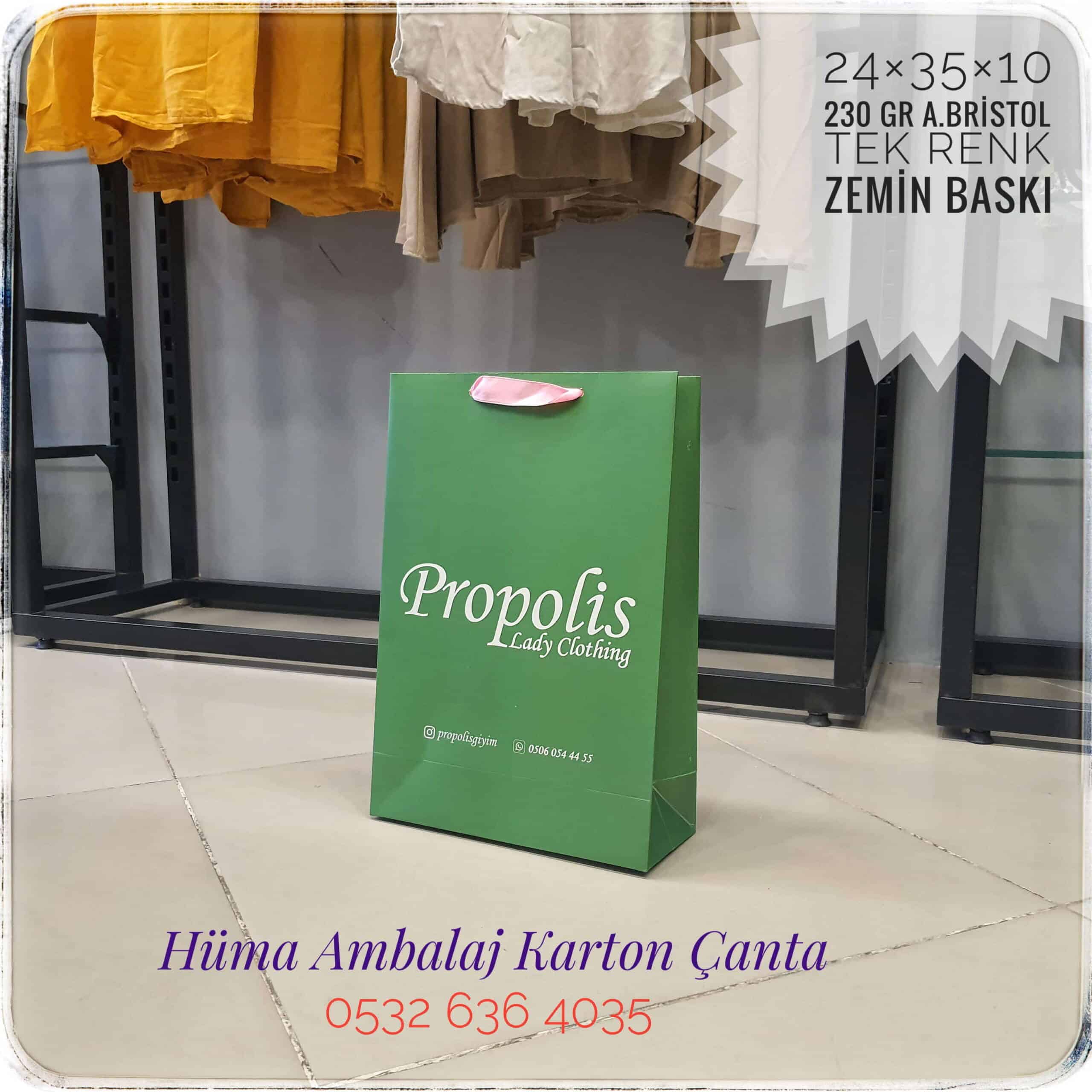 PROPOLİS LADY CLOTHİNG | BURSA KRAFT KARTON ÇANTA MODELİ