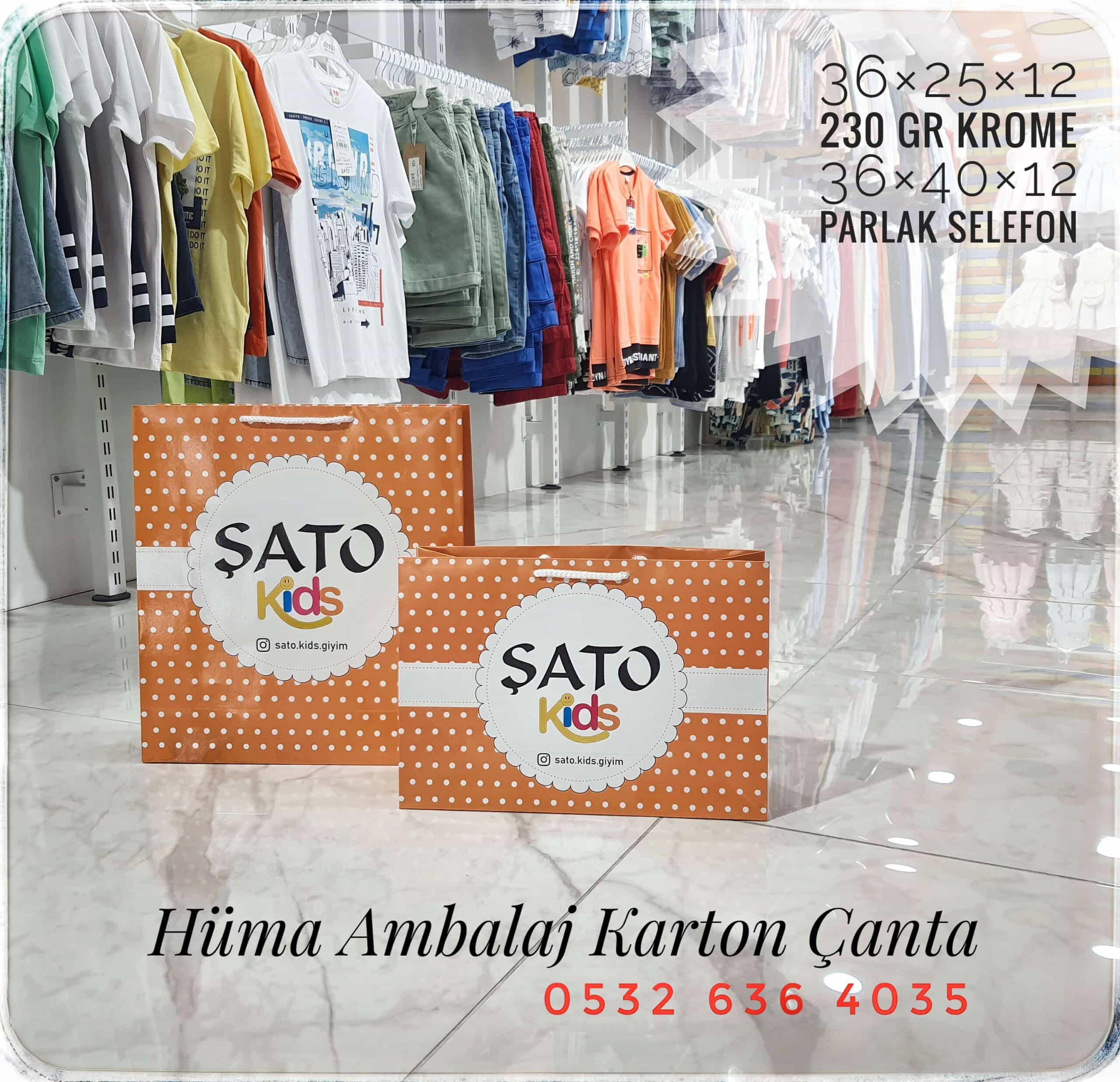 ŞATO KİDS | DENİZLİ KRAFT KARTON ÇANTA MODELİ