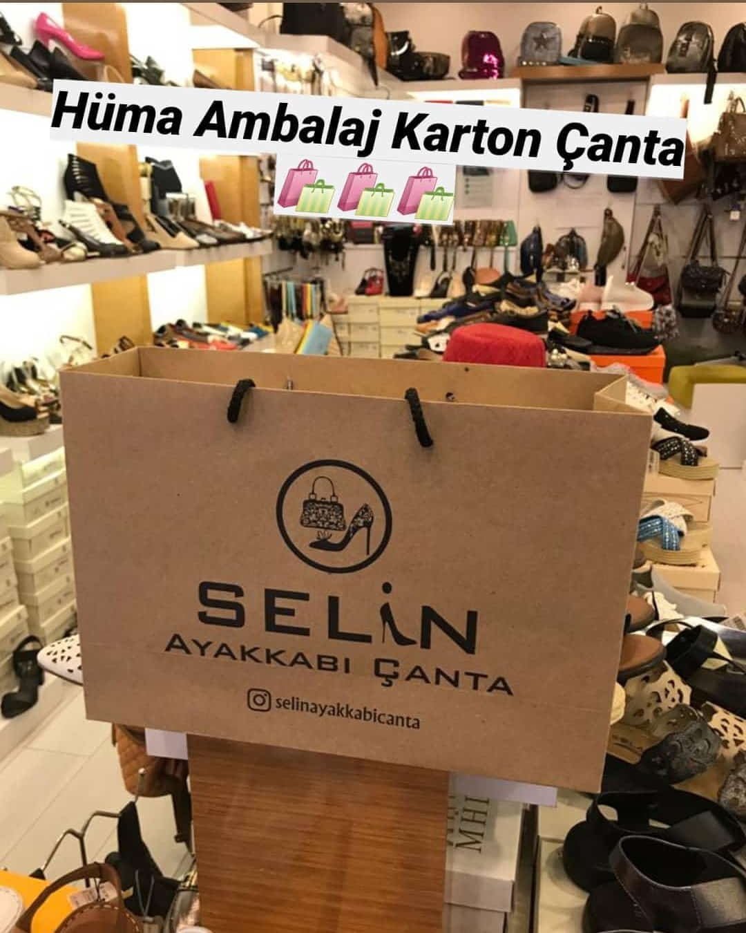 SELİN AYAKKABI | BARTIN KRAFT KARTON ÇANTA MODELİ
