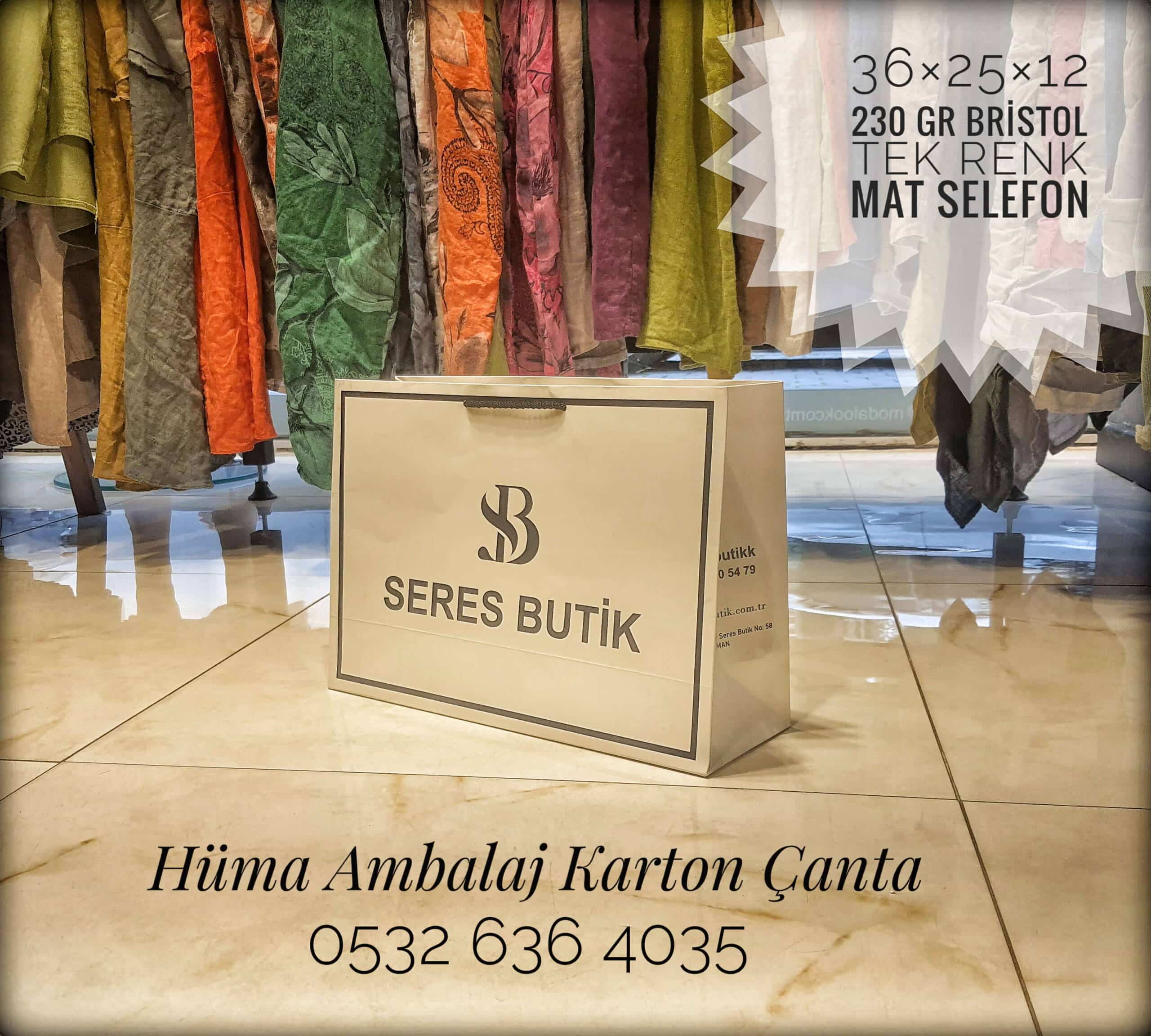 SERES BUTİK | BATMAN KRAFT KARTON ÇANTA MODELİ