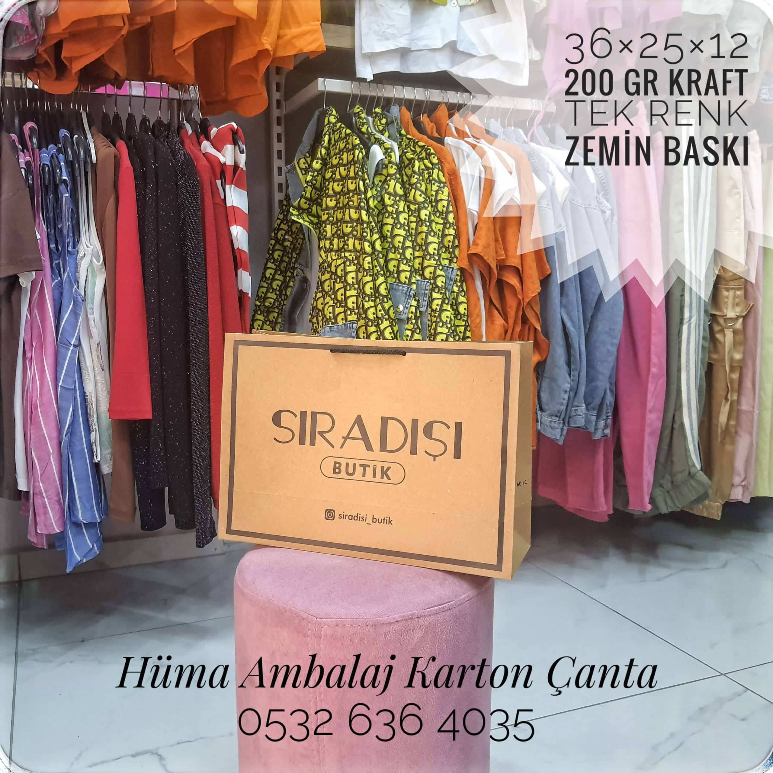 SIRDAIŞI BUTİK | AYDIN KRAFT KARTON ÇANTA MODELİ