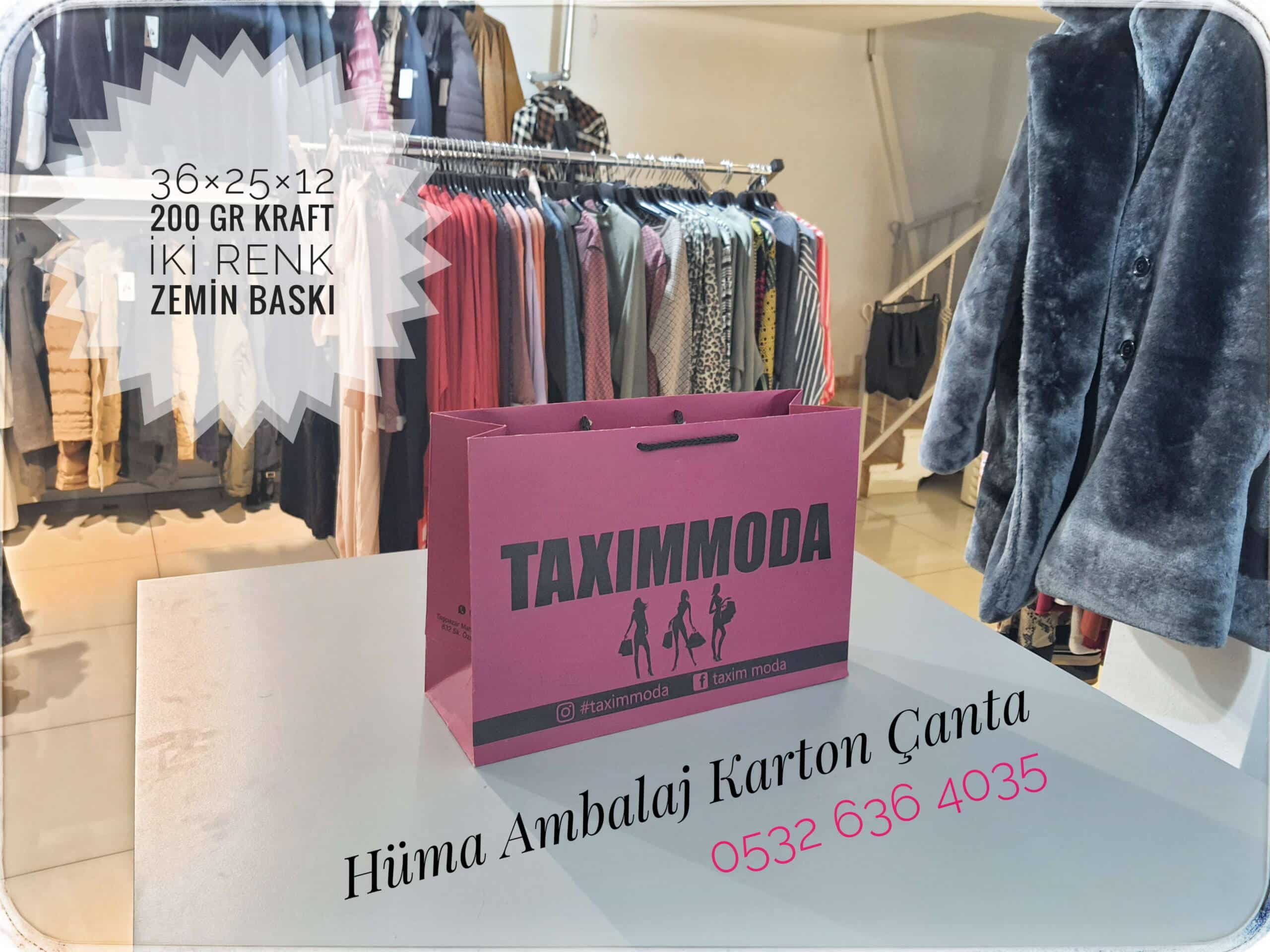 TAXXİMMODA | AKSARAY KRAFT KARTON ÇANTA MODELİ