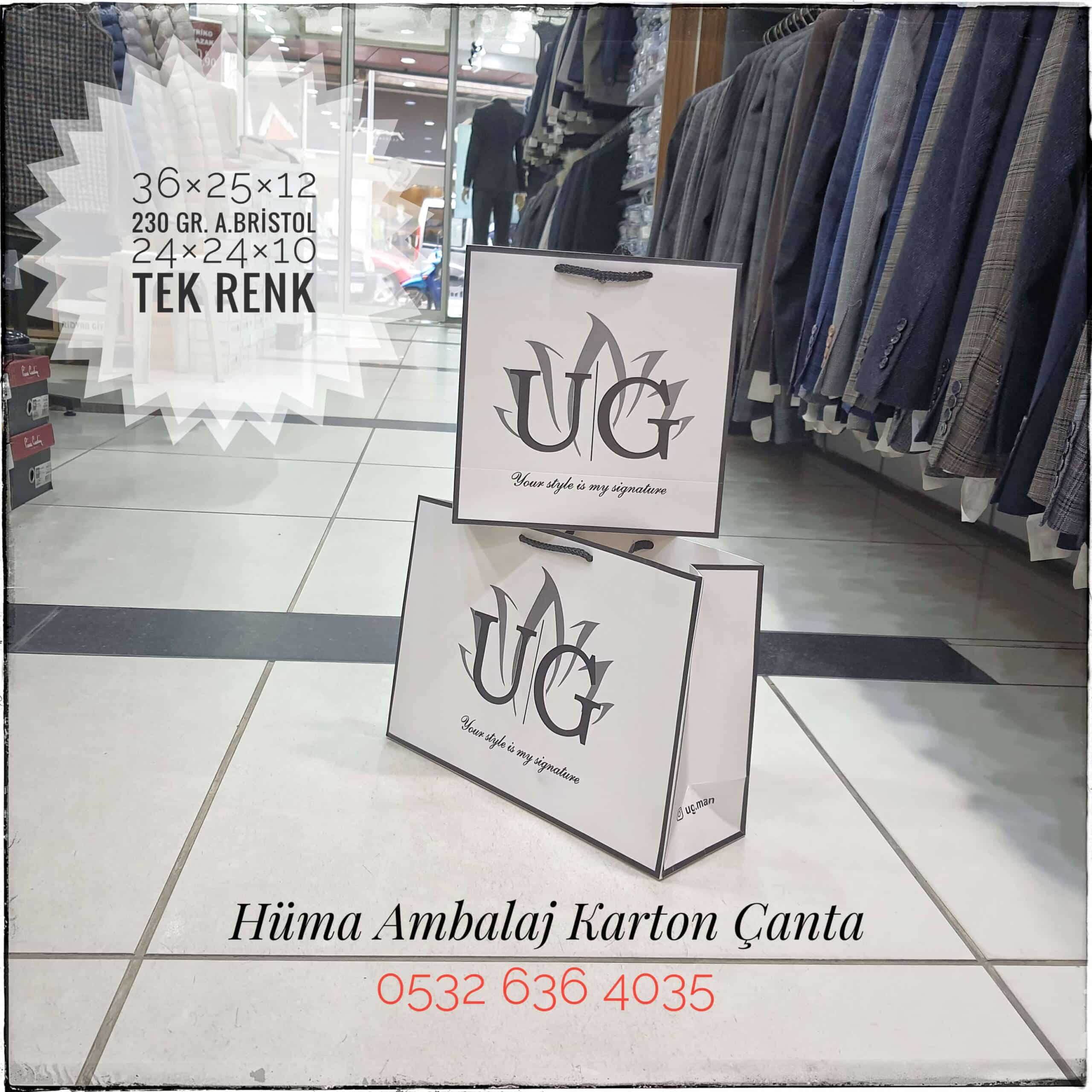 UG MAN | ALMANYA KRAFT KARTON ÇANTA MODELİ