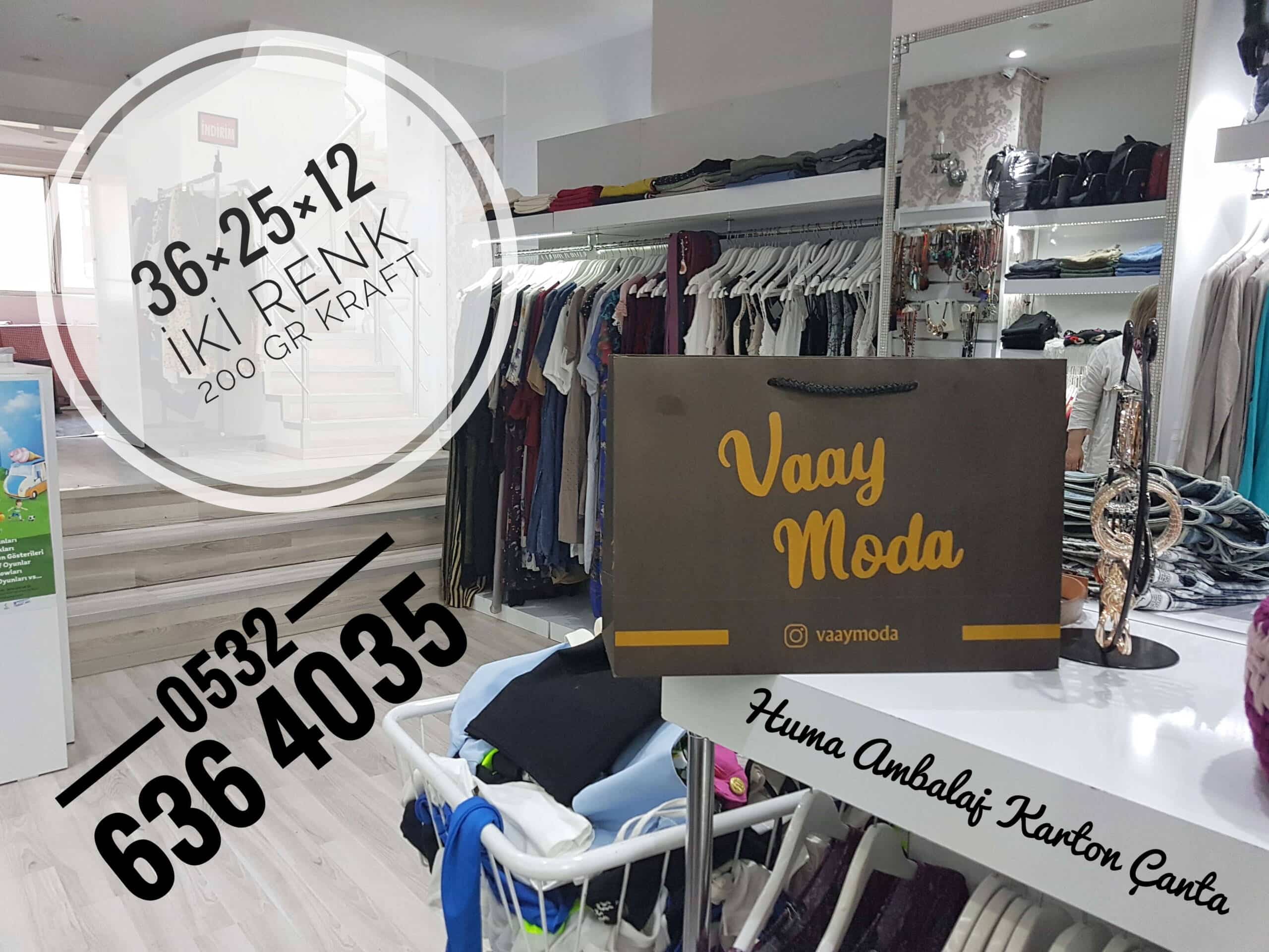 VAAY MODA | DENİZLİ KRAFT KARTON ÇANTA MODELİ