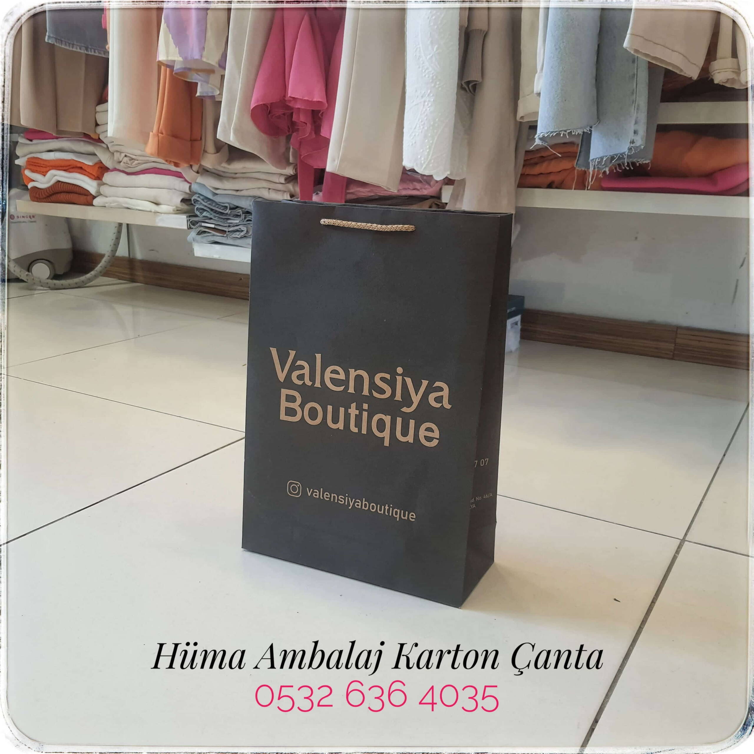 VALENSİYA BOUTIQUE | ANTALYA KARTON ÇANTA MODELİ