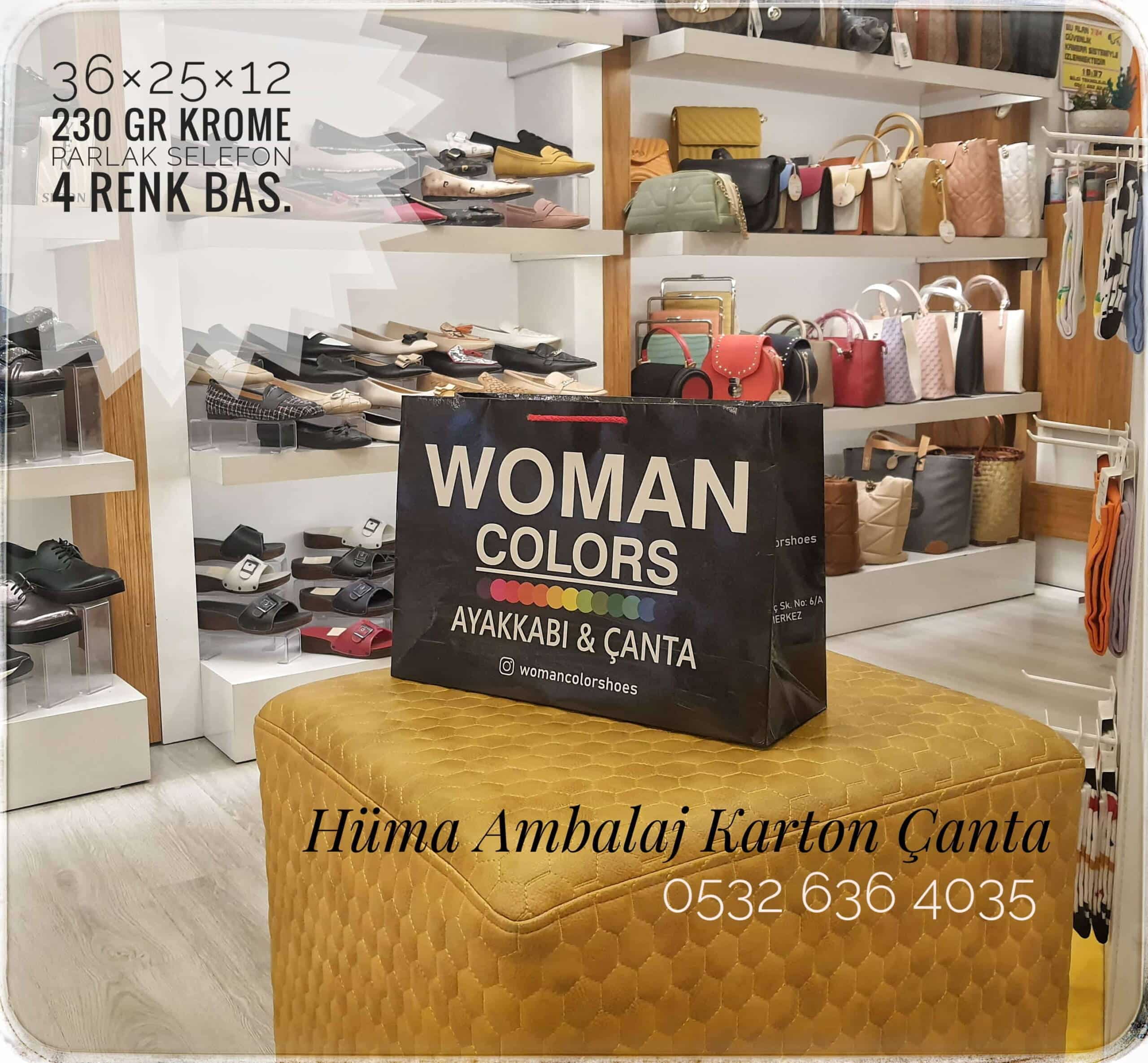 WOMAN COLORS | BİLECİK KRAFT KARTON ÇANTA MODELİ