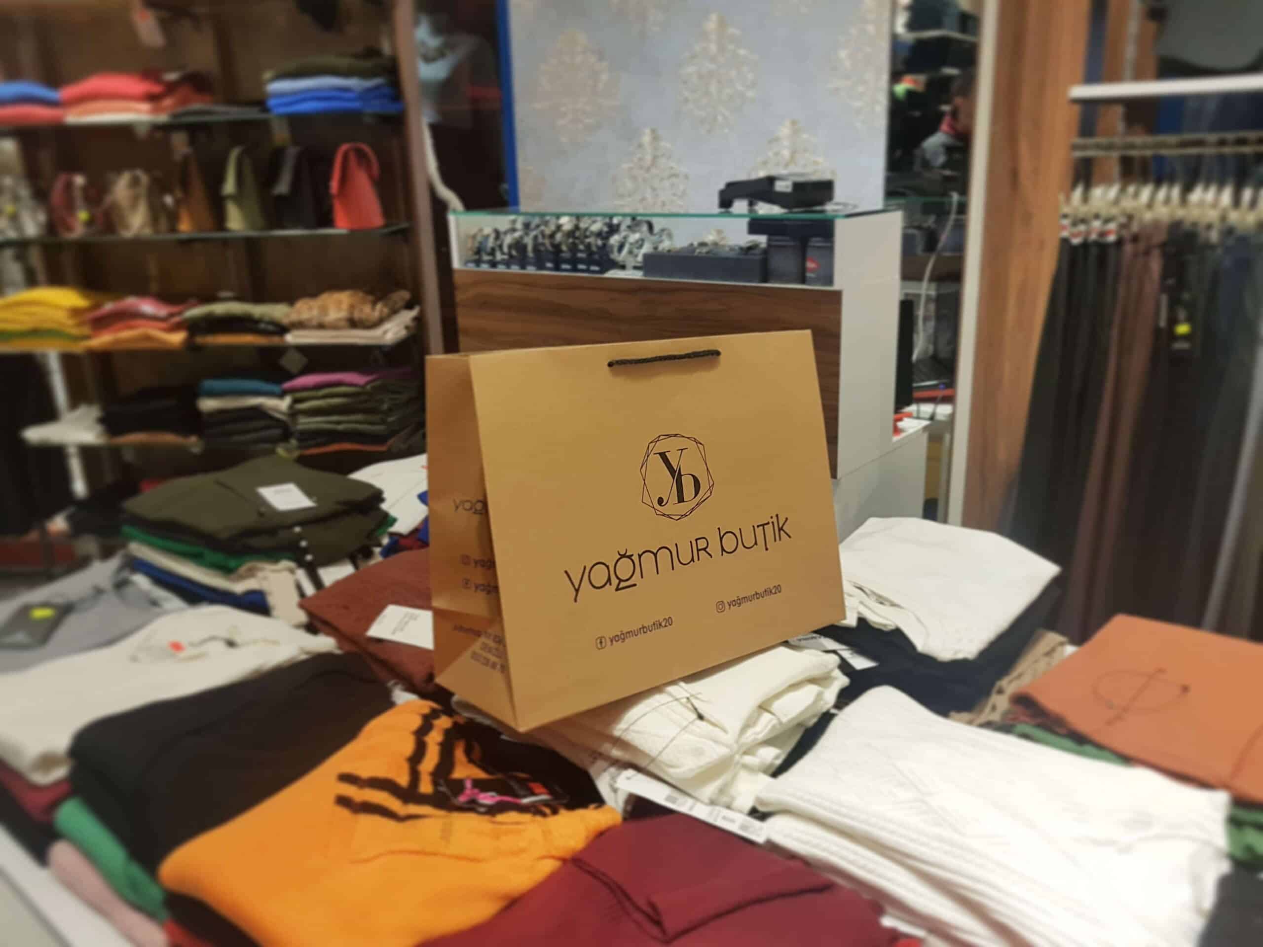 YAĞMUR BUTİK | DENİZLİ KRAFT KARTON ÇANTA MODELİ