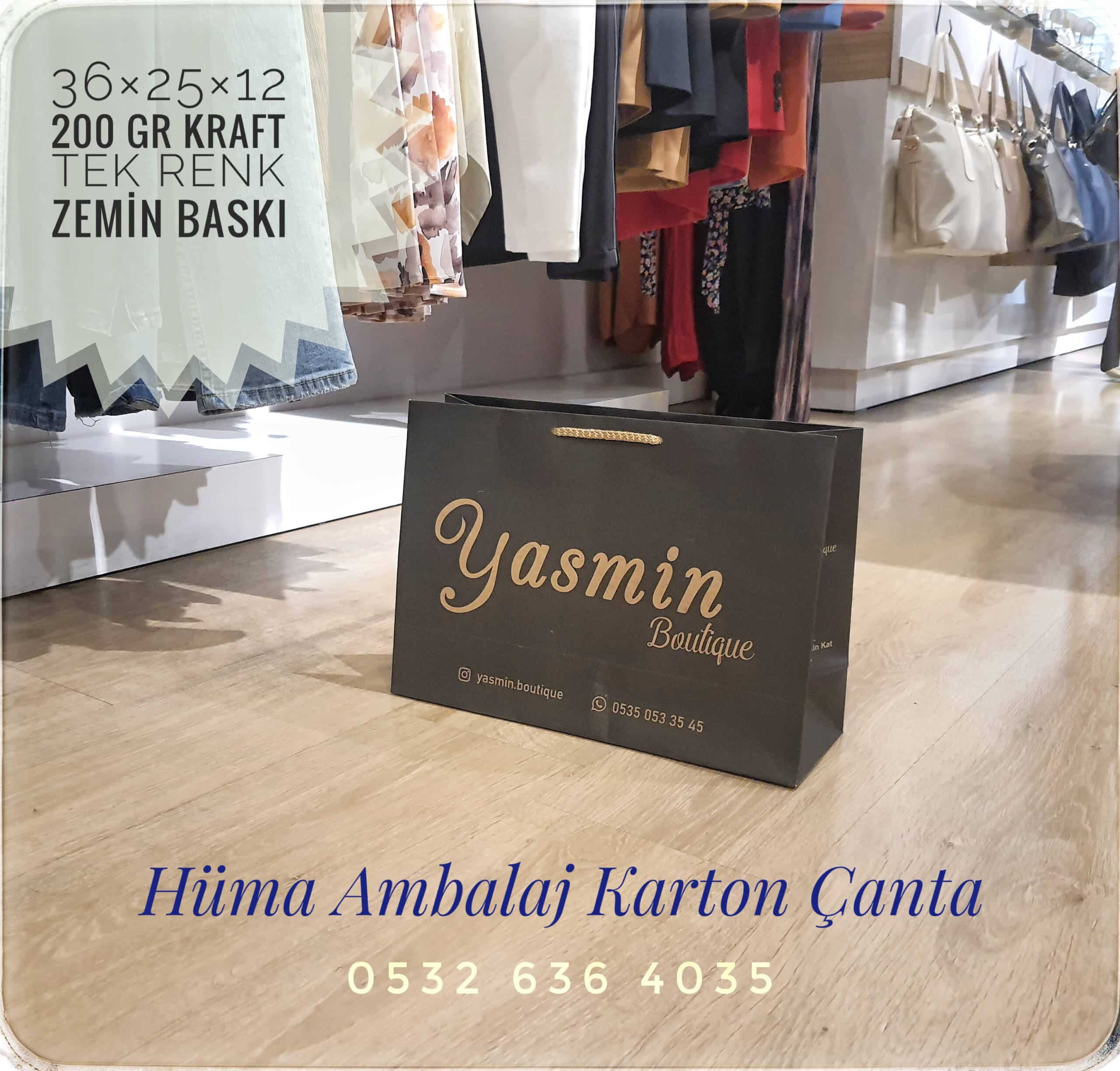 YASMİN BOUTIQUE | ADANA KRAFT KARTON ÇANTA MODELİ