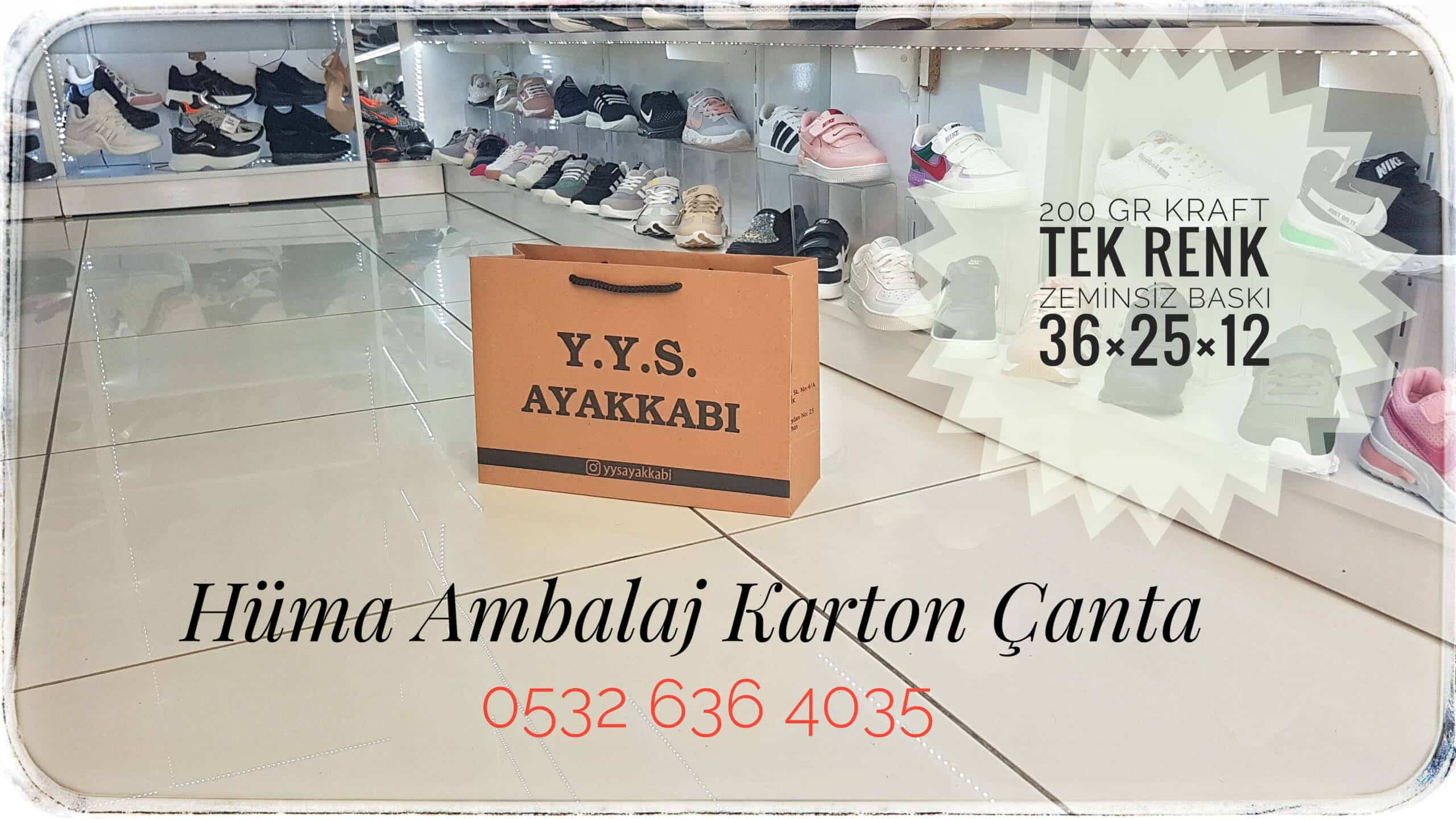 YYS-AYAKKABI | BİLECİK KRAFT KARTON ÇANTA MODELİ