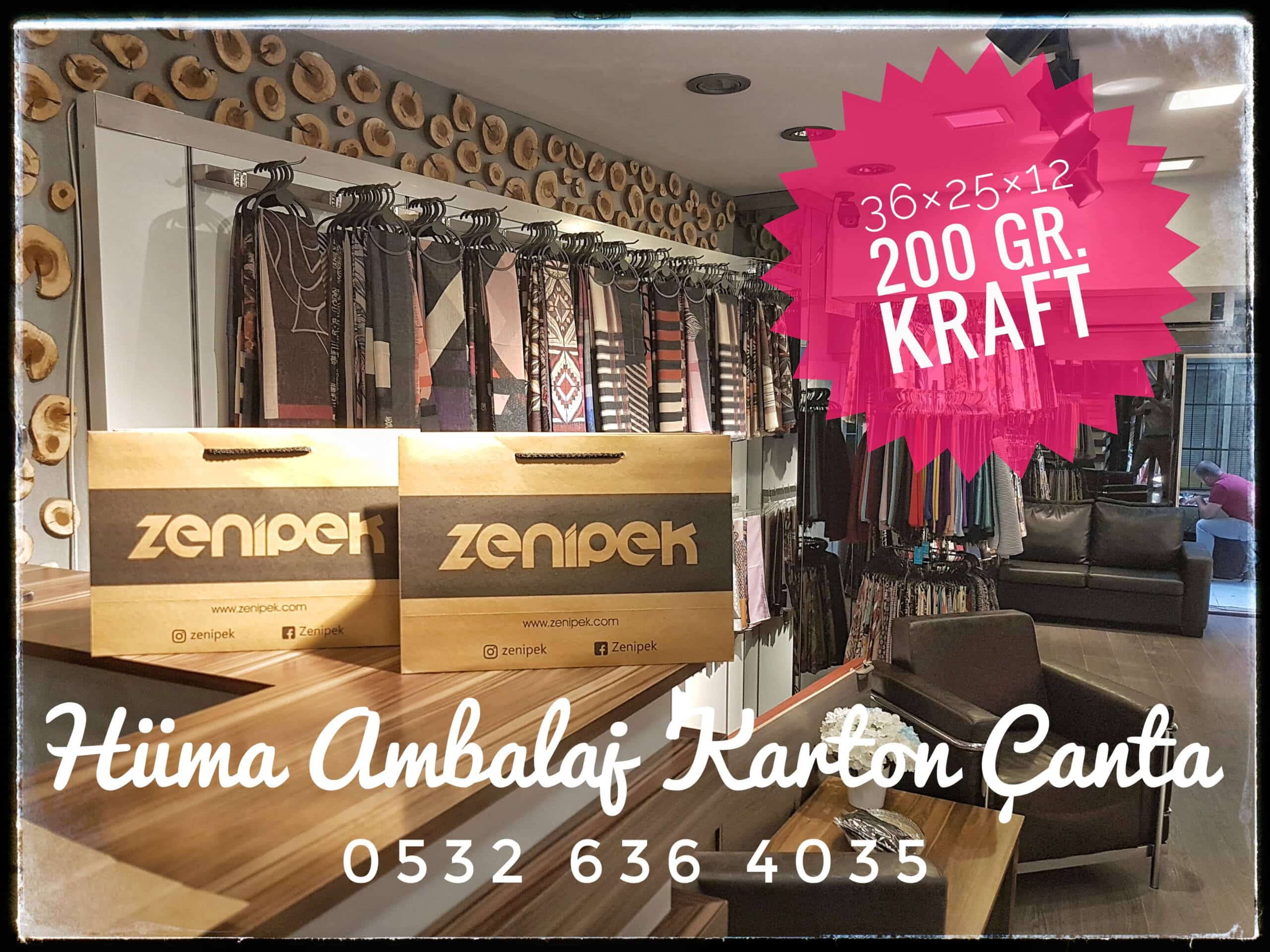 ZENİPEK | BURSA KRAFT KARTON ÇANTA MODELİ