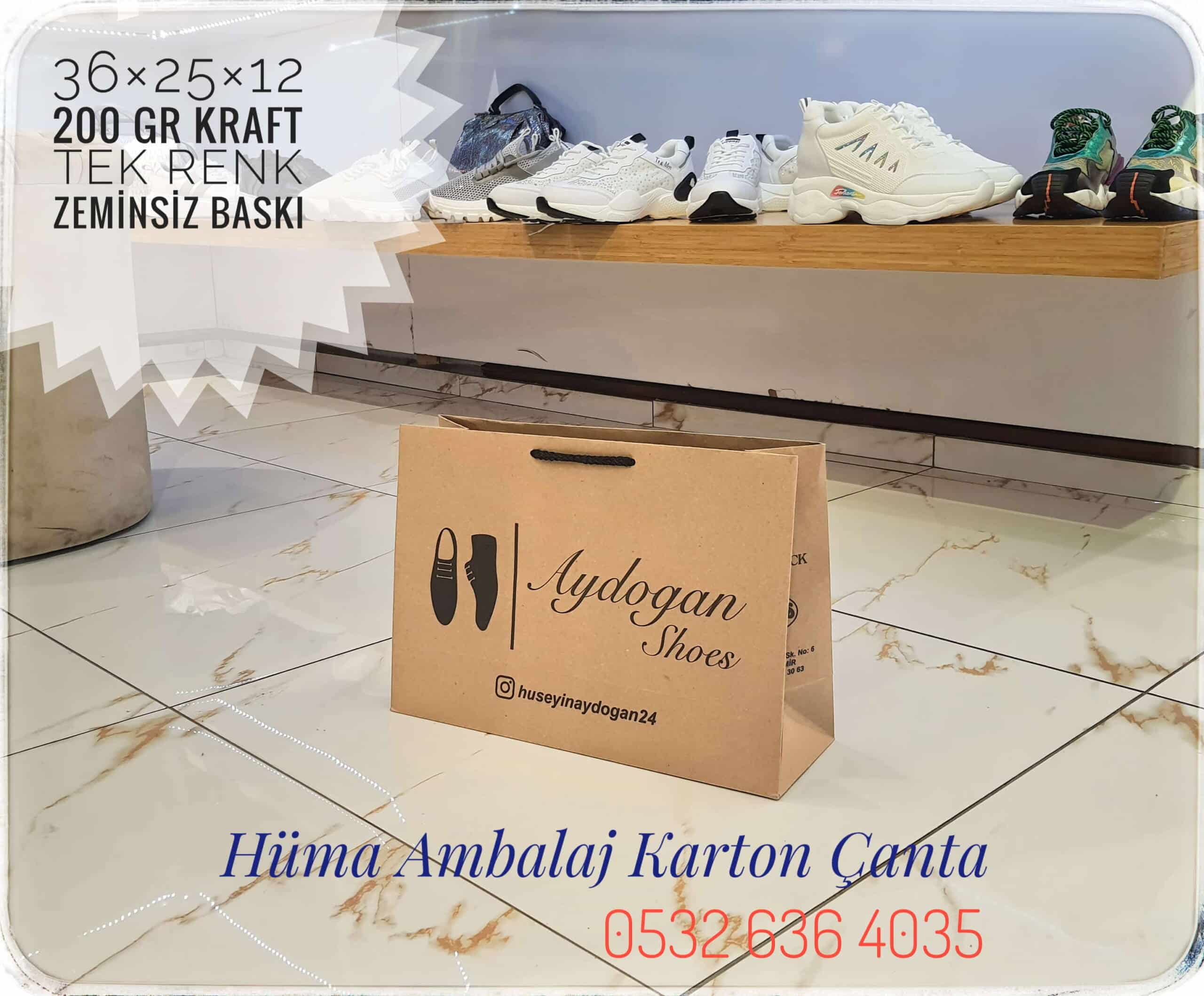 AYDOĞAN SHOES | İZMİR KRAFT KARTON ÇANTA MODELİ