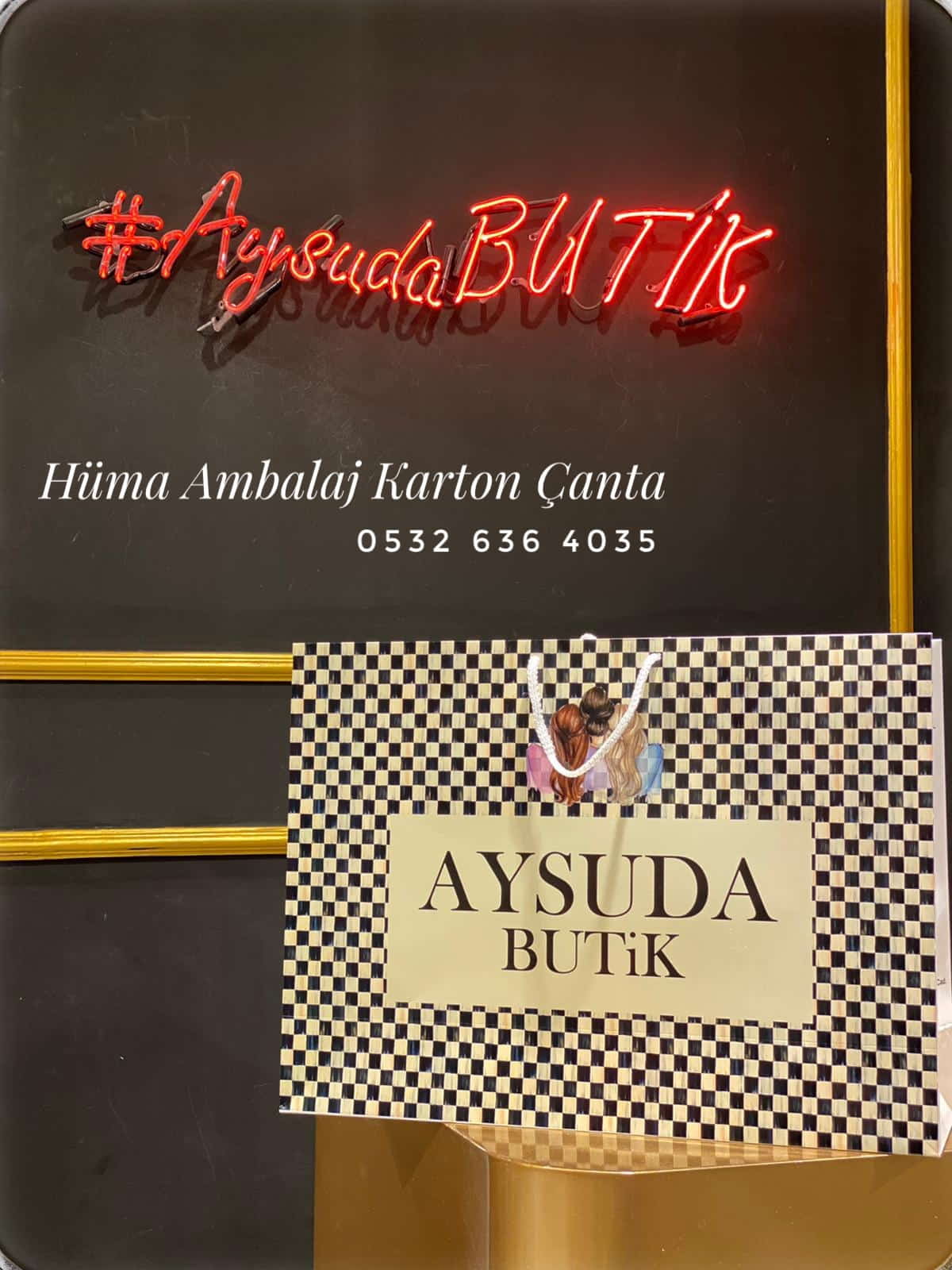 AYSUDA BUTİK | GAZİANTEP KRAFT KARTON ÇANTA MODELİ