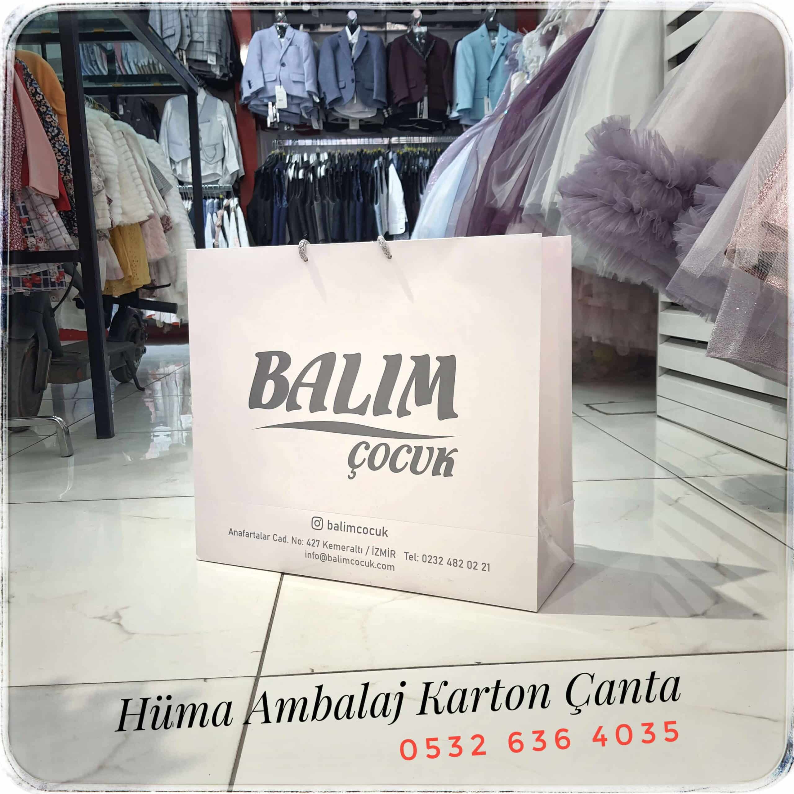 BALIM ÇOCUK | İZMİR KRAFT KARTON ÇANTA MODELİ