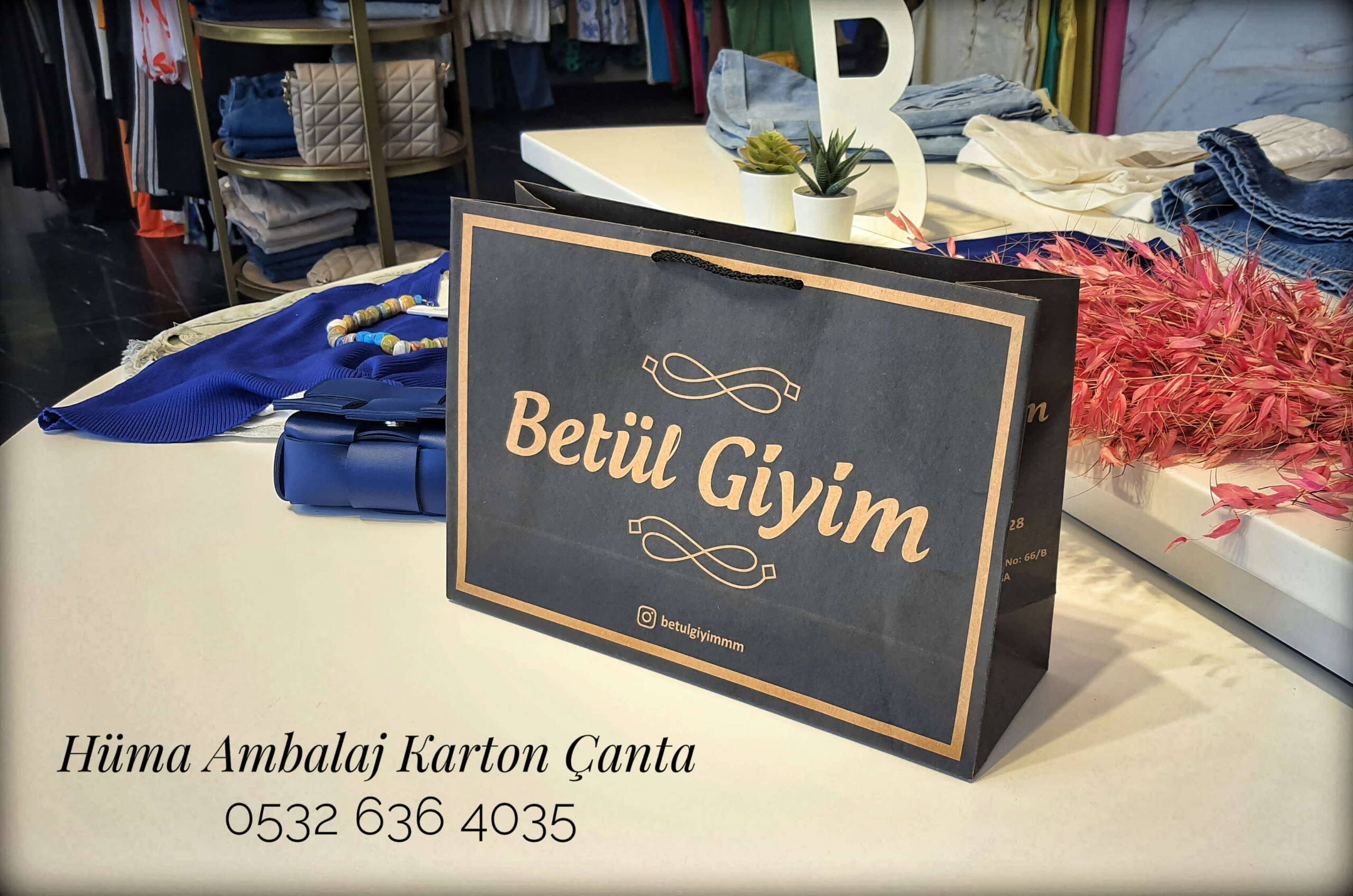 BETÜL GİYİM | MANİSA KRAFT KARTON ÇANTA MODELİ