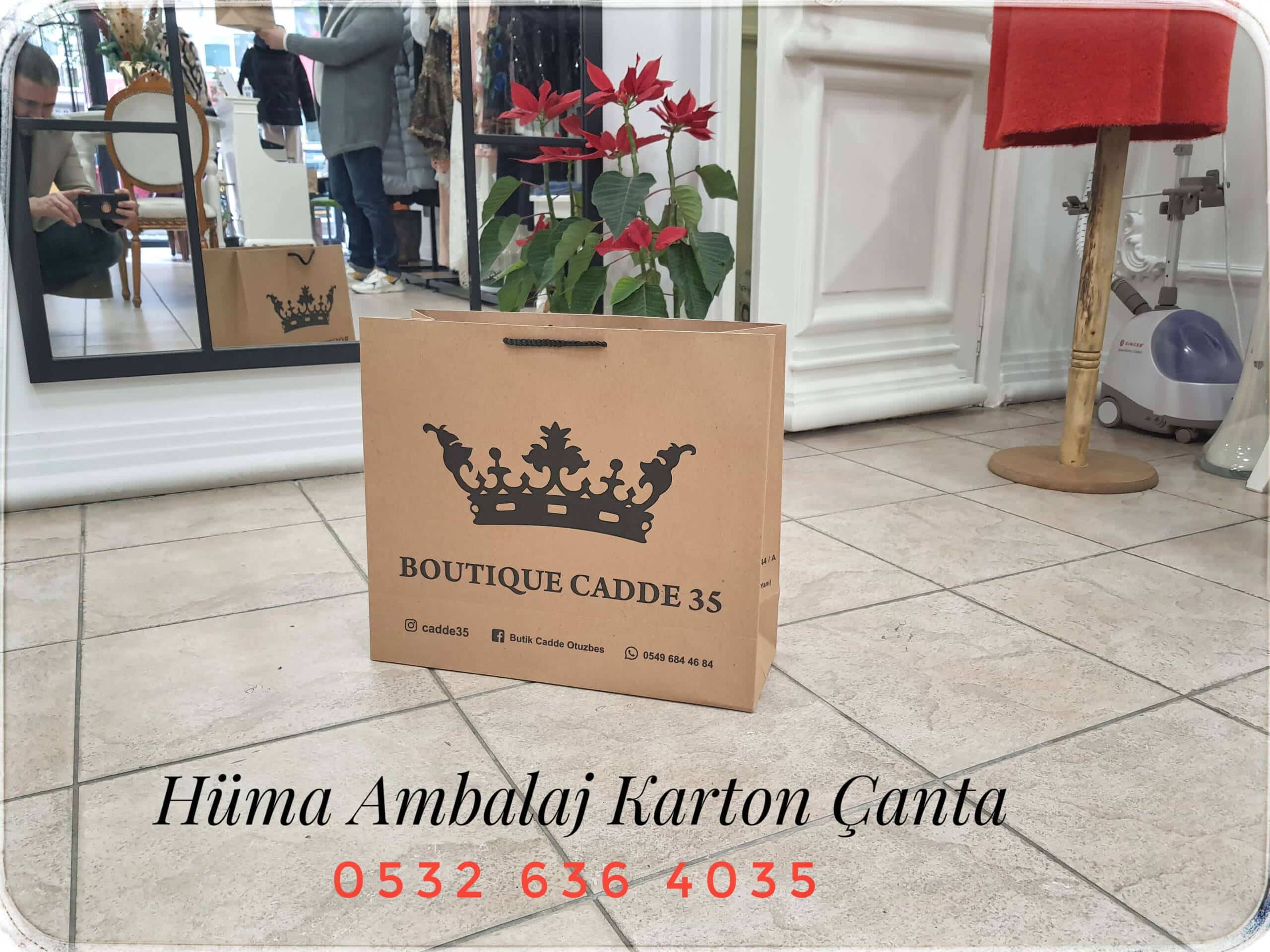 BOUTIQUE CADDE 35 | İZMİR KRAFT KARTON ÇANTA MODELİ