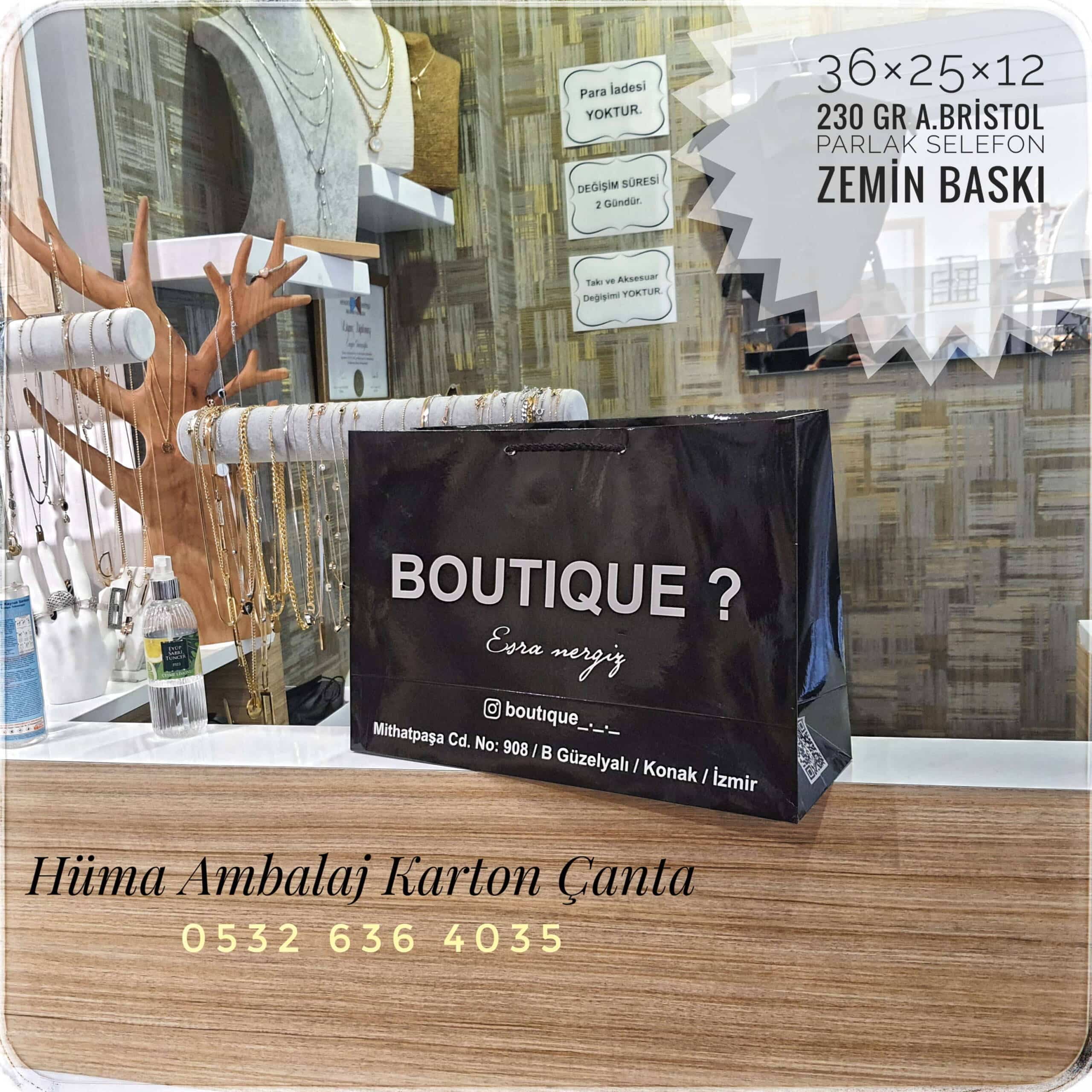 BOUTIQUE ? | İZMİR KRAFT KARTON ÇANTA MODELİ