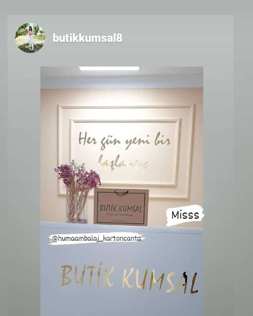 BUTİK KUMSAL | MANİSA KRAFT KARTON ÇANTA MODELİ