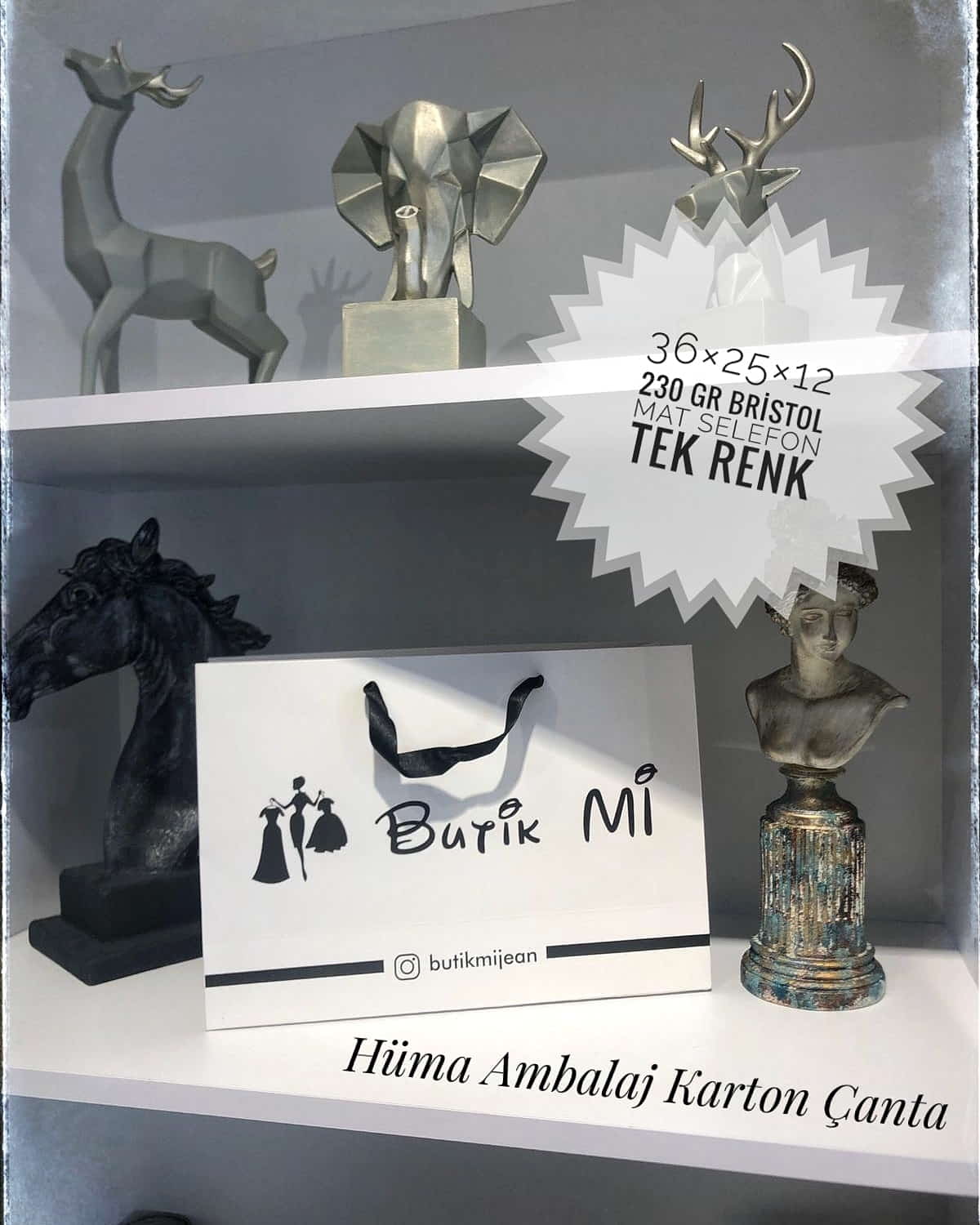 BUTİK Mİ JEAN | MANİSA KRAFT KARTON ÇANTA MODELİ