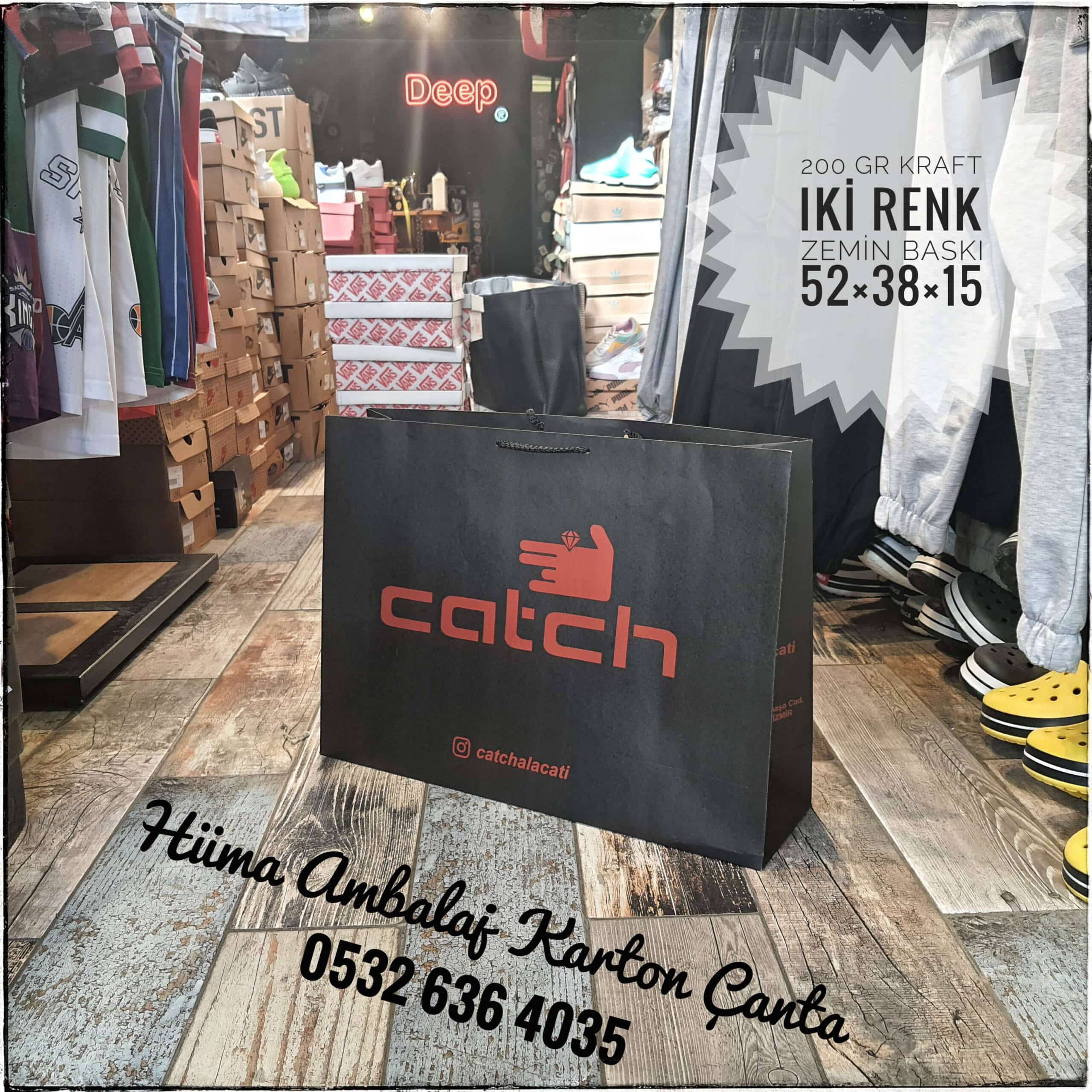 CATCH | İZMİR KRAFT KARTON ÇANTA MODELİ