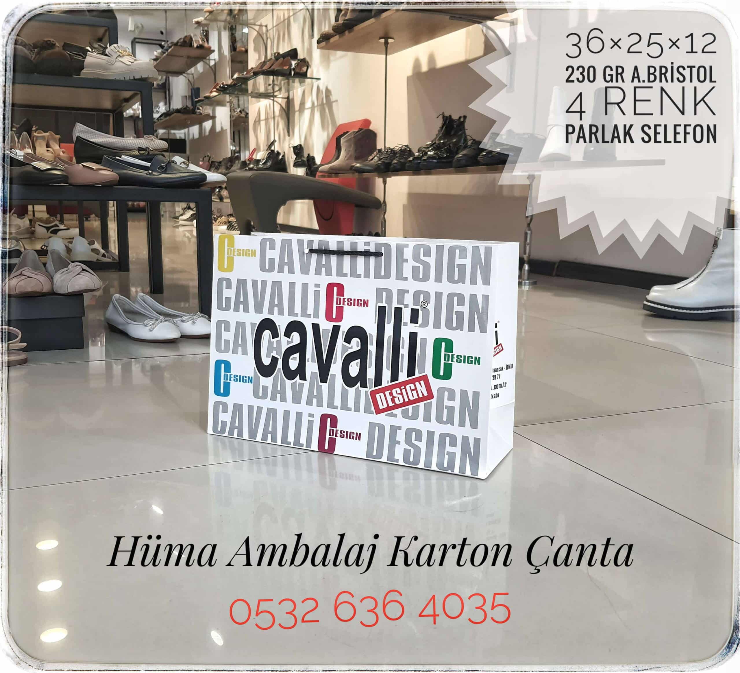 CAVALLİ | İZMİR KRAFT KARTON ÇANTA MODELİ