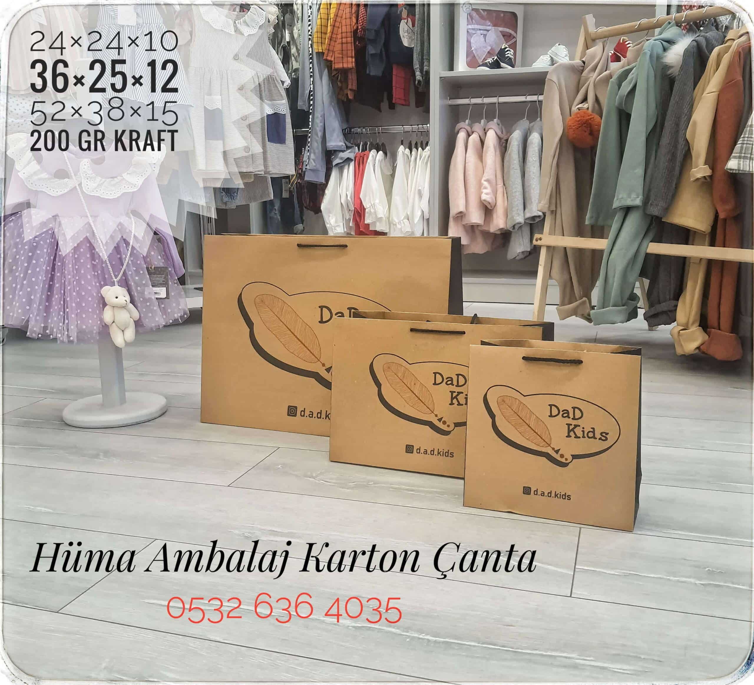 DAD KİDS | URFA KRAFT KARTON ÇANTA MODELİ