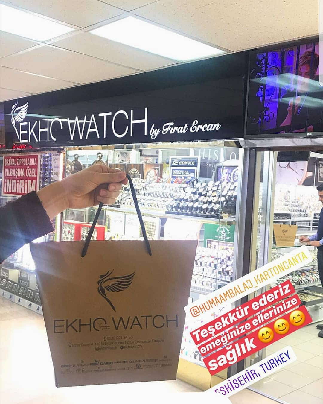 EKHO WATCH | ESKİŞEHİR KRAFT KARTON ÇANTA MODELİ