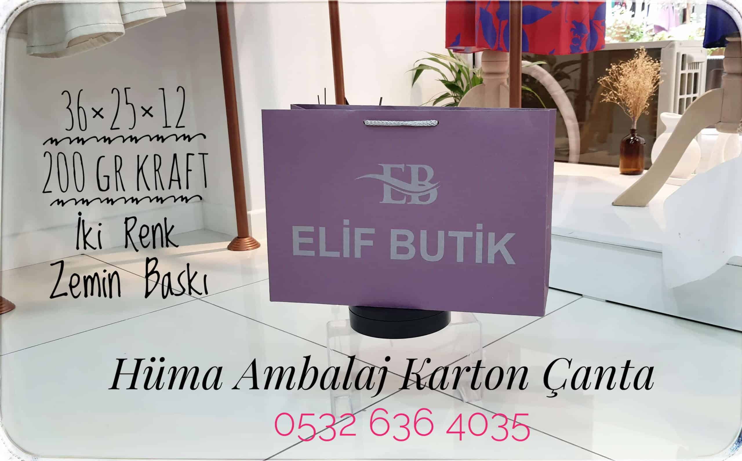 ELİF BUTİK | SAKARYA KRAFT KARTON ÇANTA MODELİ