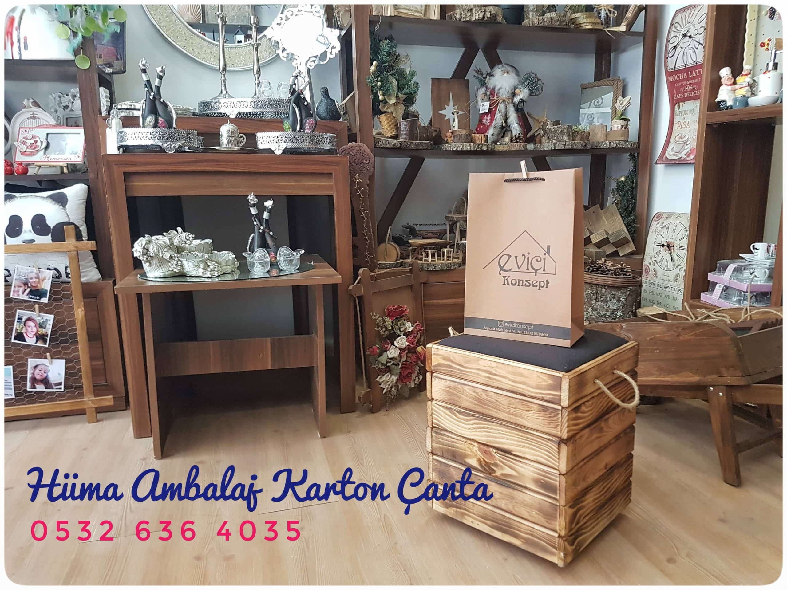 EV İÇİ KONSEPT | KÜTAHYA KRAFT KARTON ÇANTA MODELİ