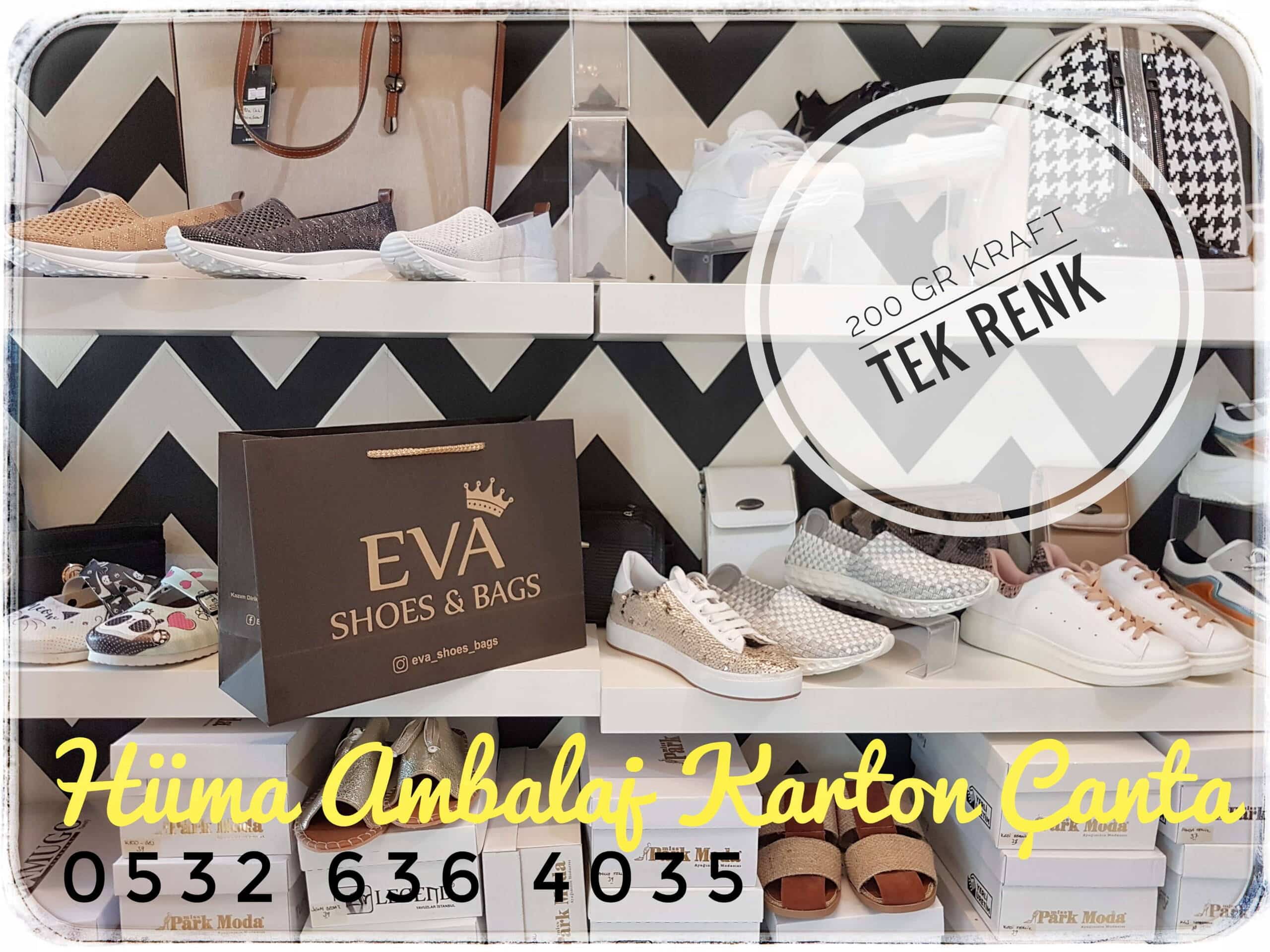 EVA SHOES | İZMİR KRAFT KARTON ÇANTA MODELİ