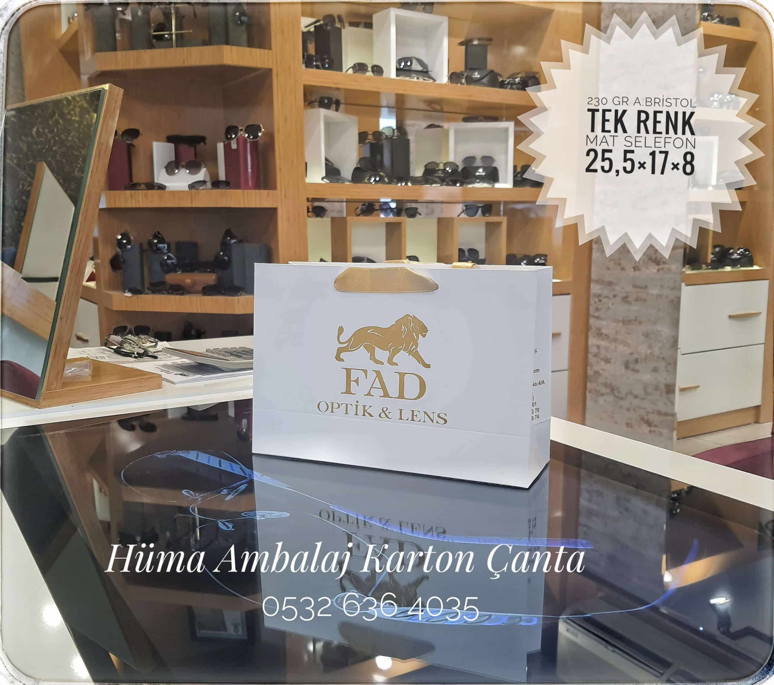 FAD OPTİK | İZMİR KRAFT KARTON ÇANTA MODELİ