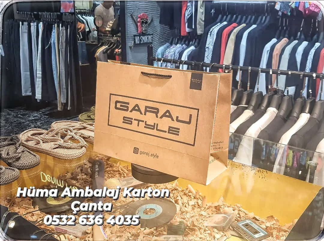 GARAJ STYLE | İSTANBUL KRAFT KARTON ÇANTA MODELİ
